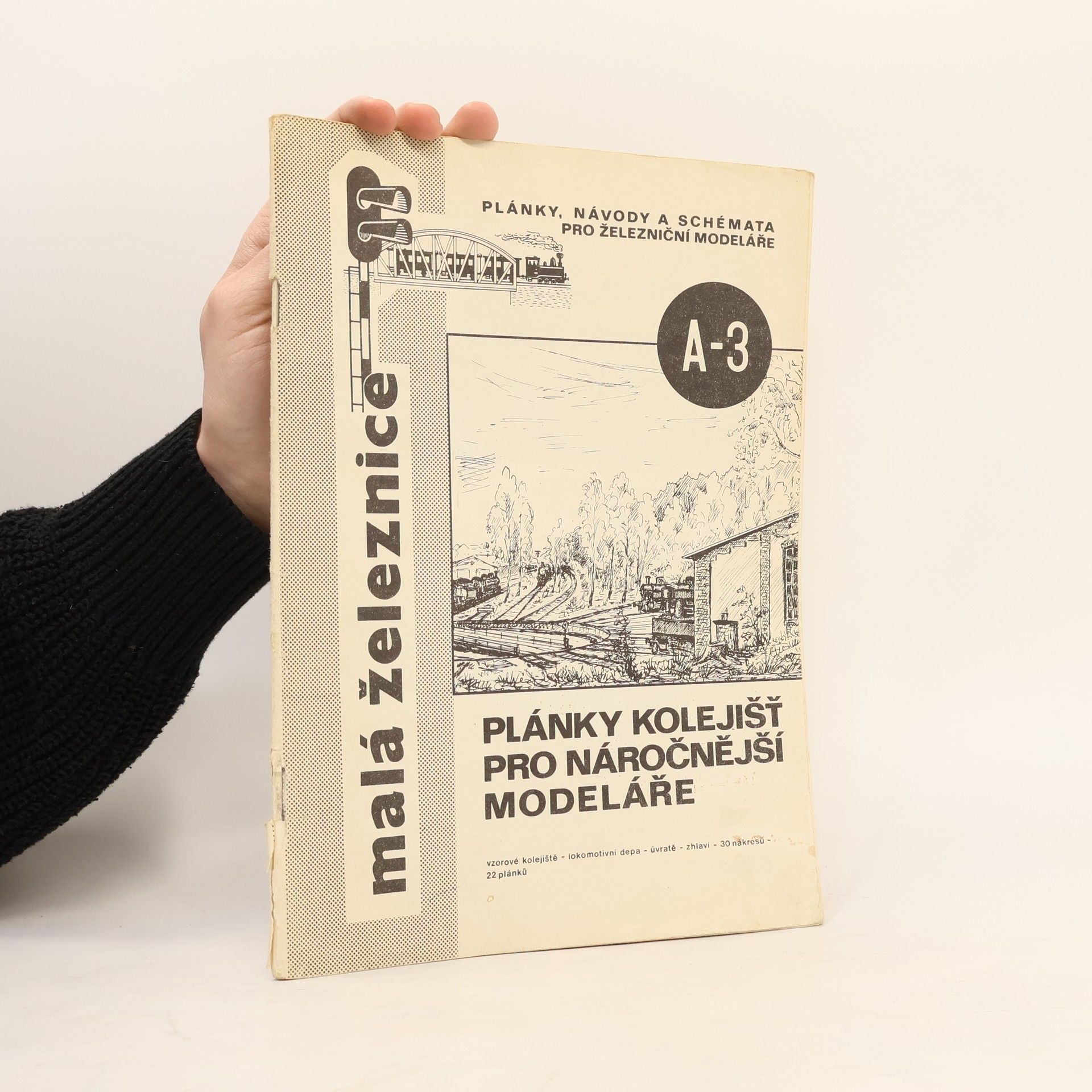 Autorenkollektiv Malá železnice. A-3. Plánky kolejišť pro náročnější modeláře