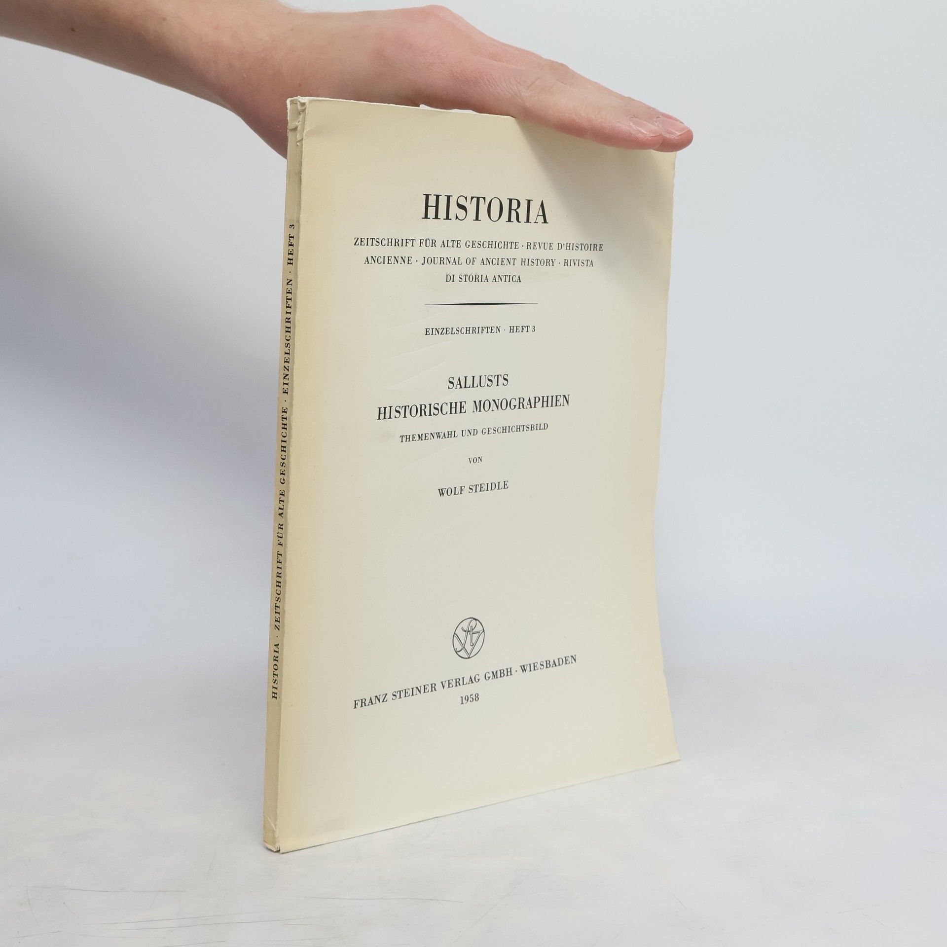 Sallusts Historische Monographien