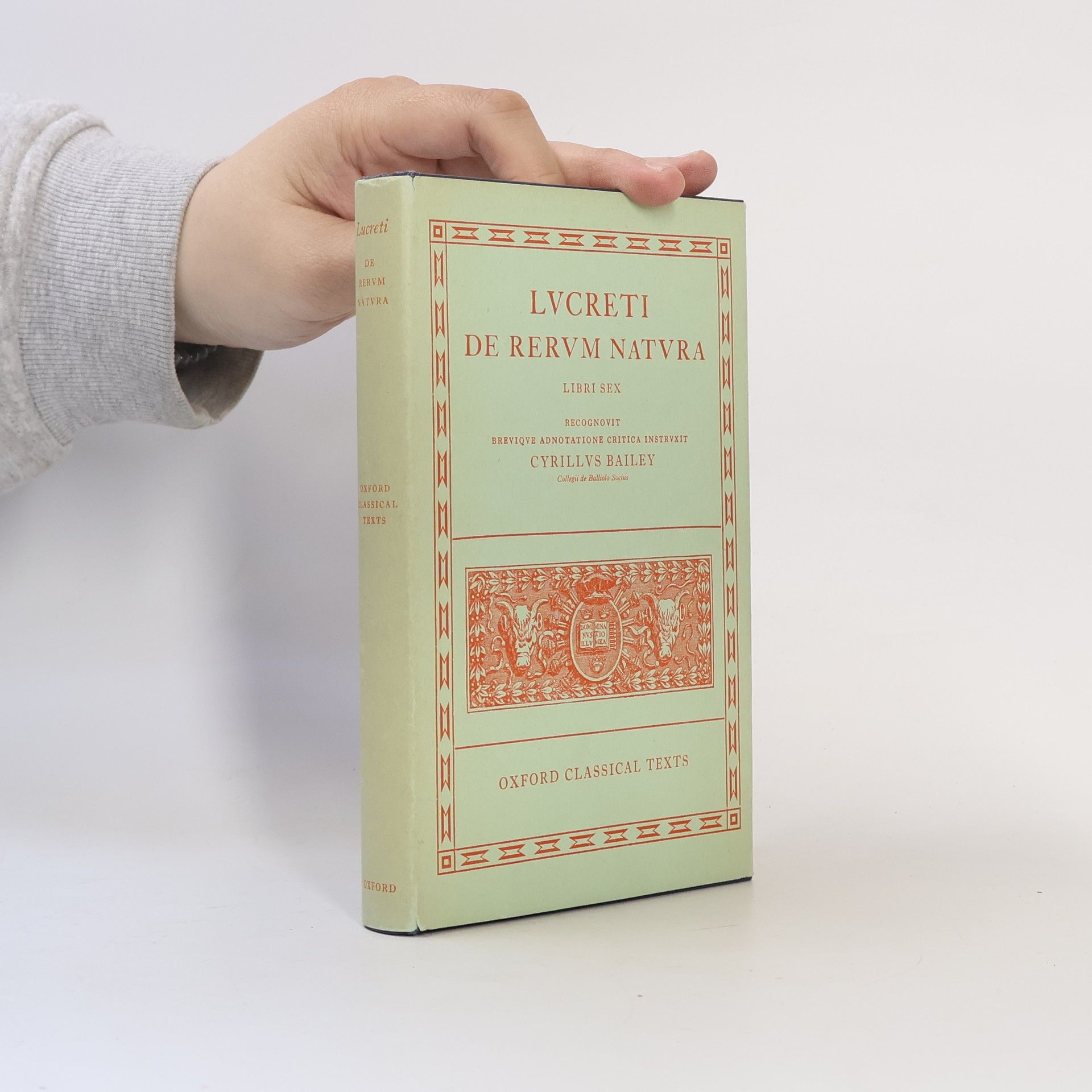 Titus Lucretius Carus Lucreti De Rerum Natura