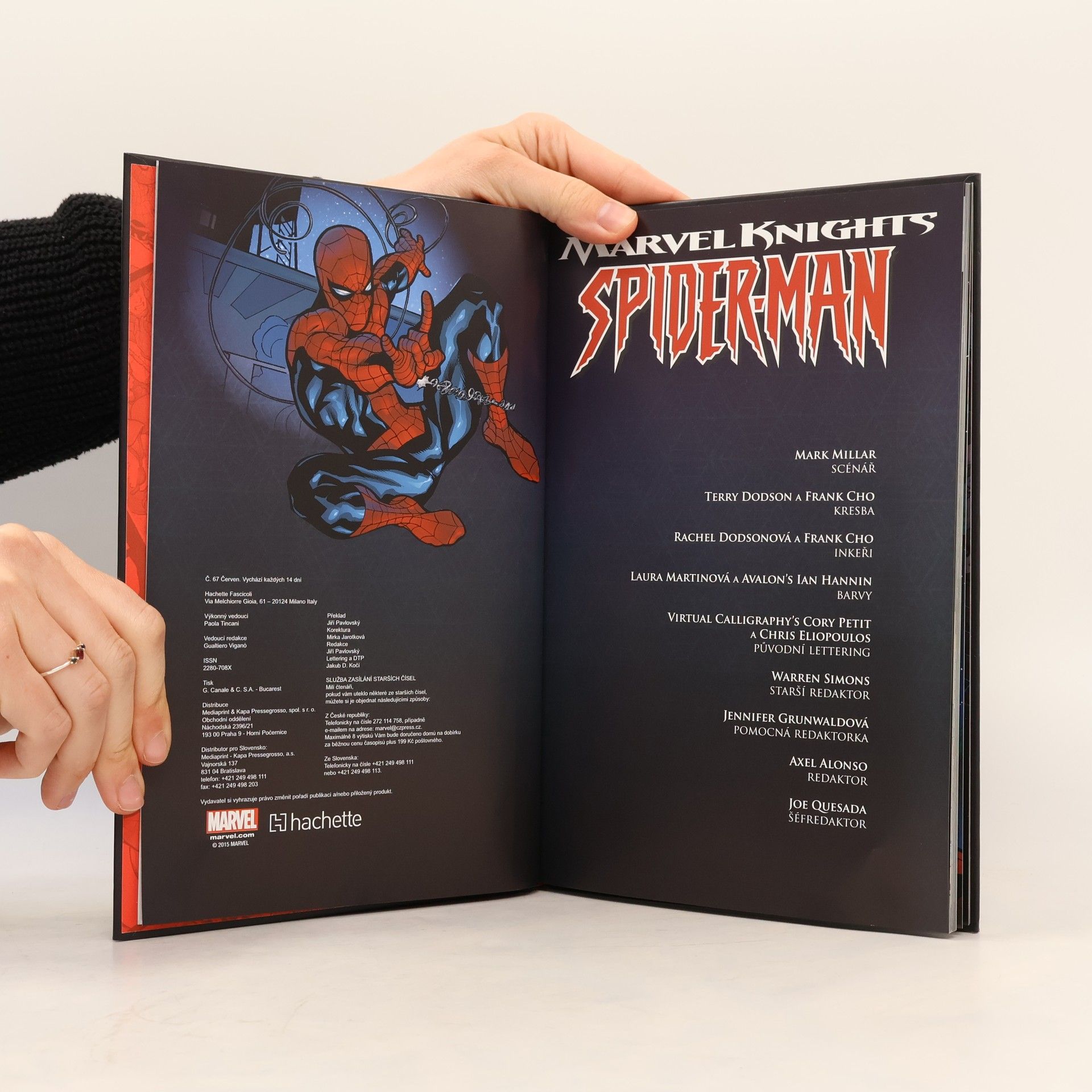 Mark Millar UKK 64. Marvel Knights. Spider-Man. Jed