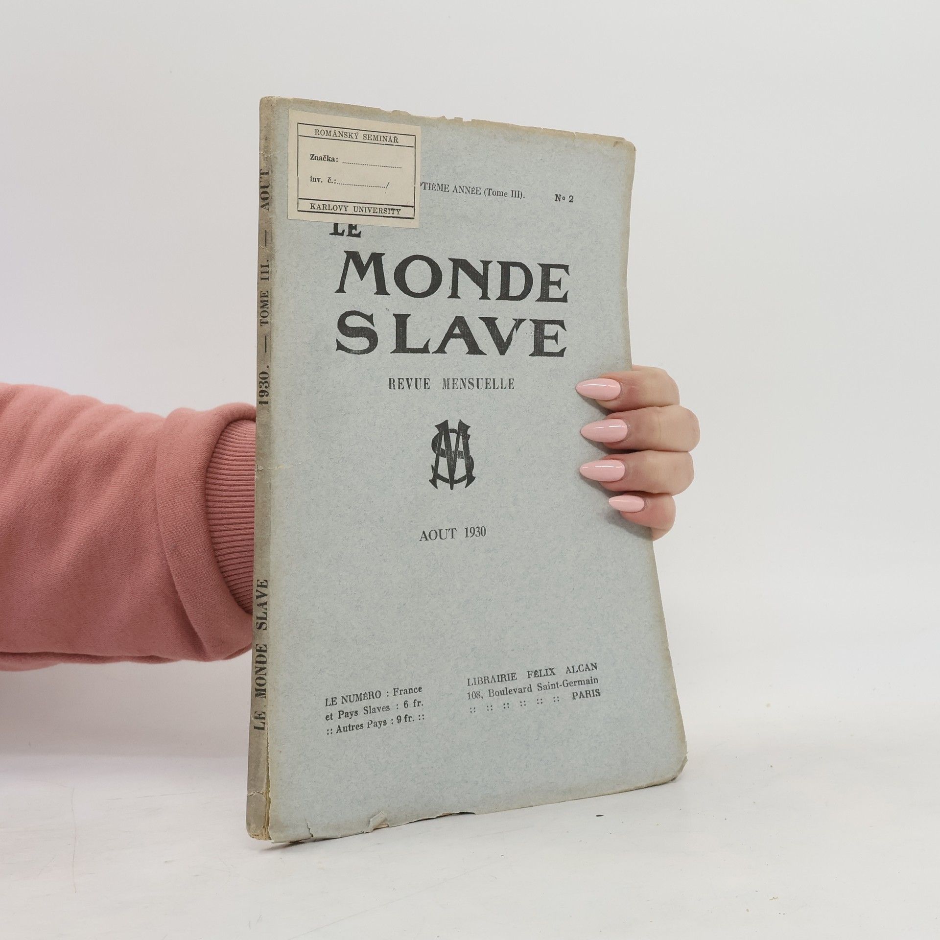 Collectif d'auteurs Le Monde Slave N. 2