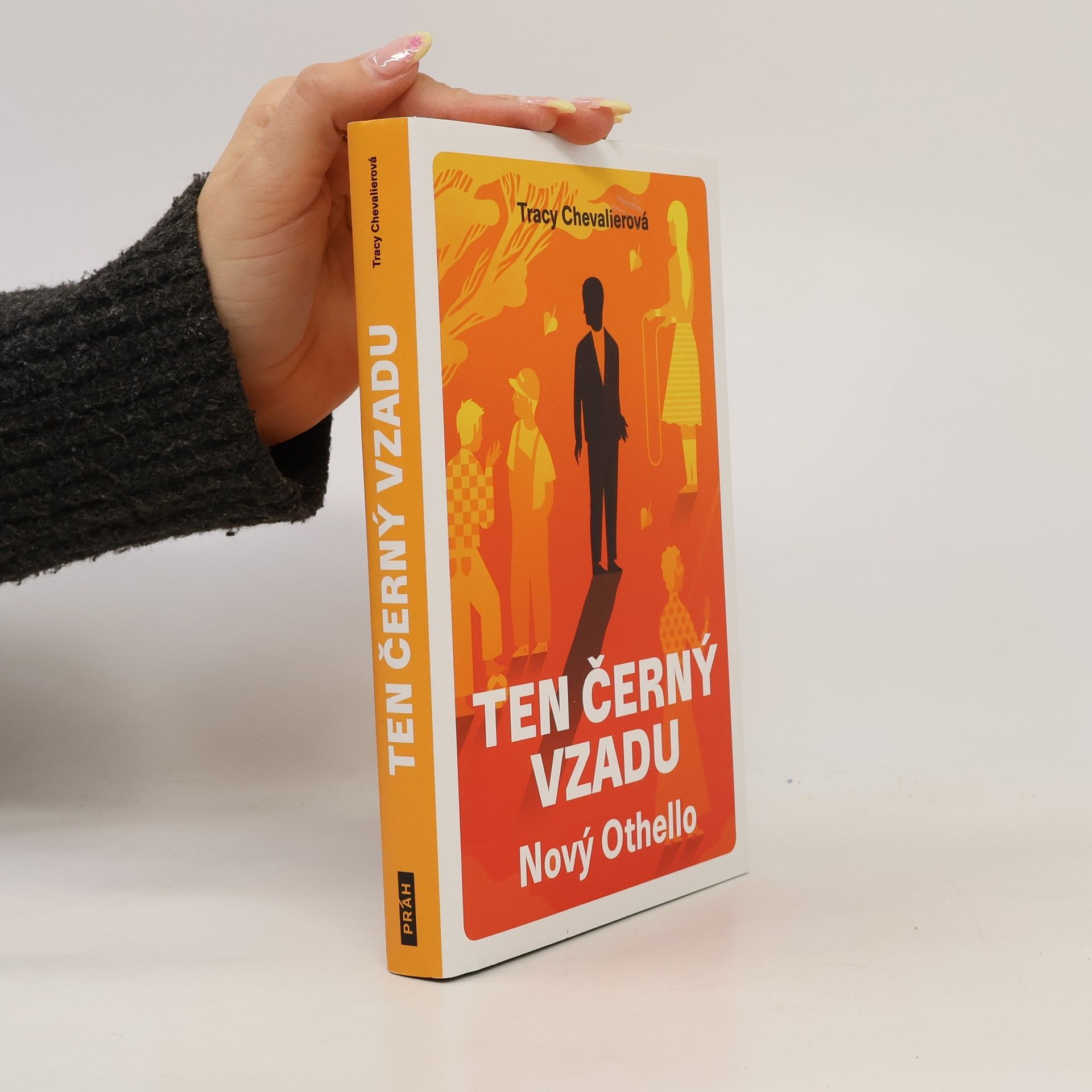 Tracy Chevalier Ten černý vzadu