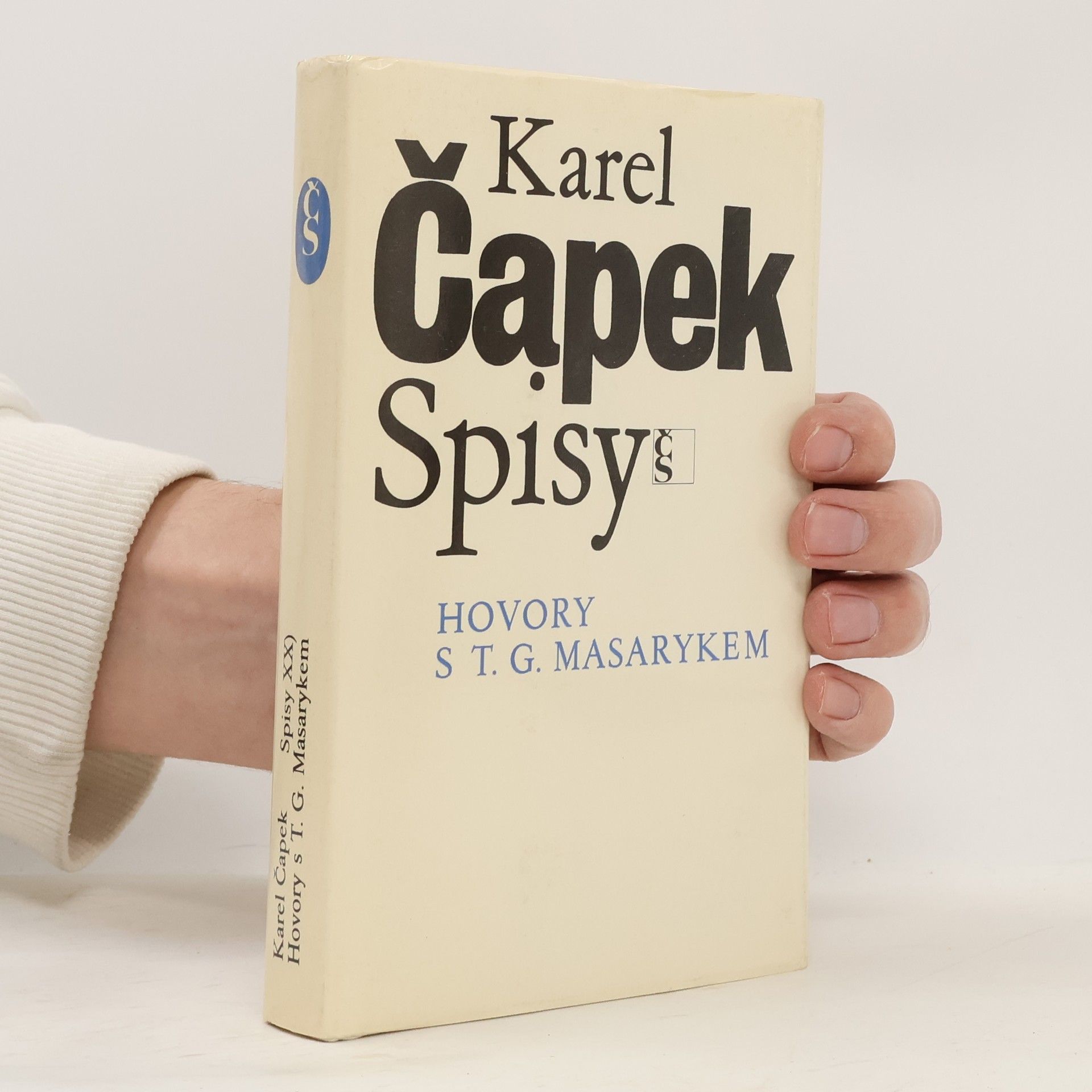 Karel Čapek Hovory s T. G. Masarykem