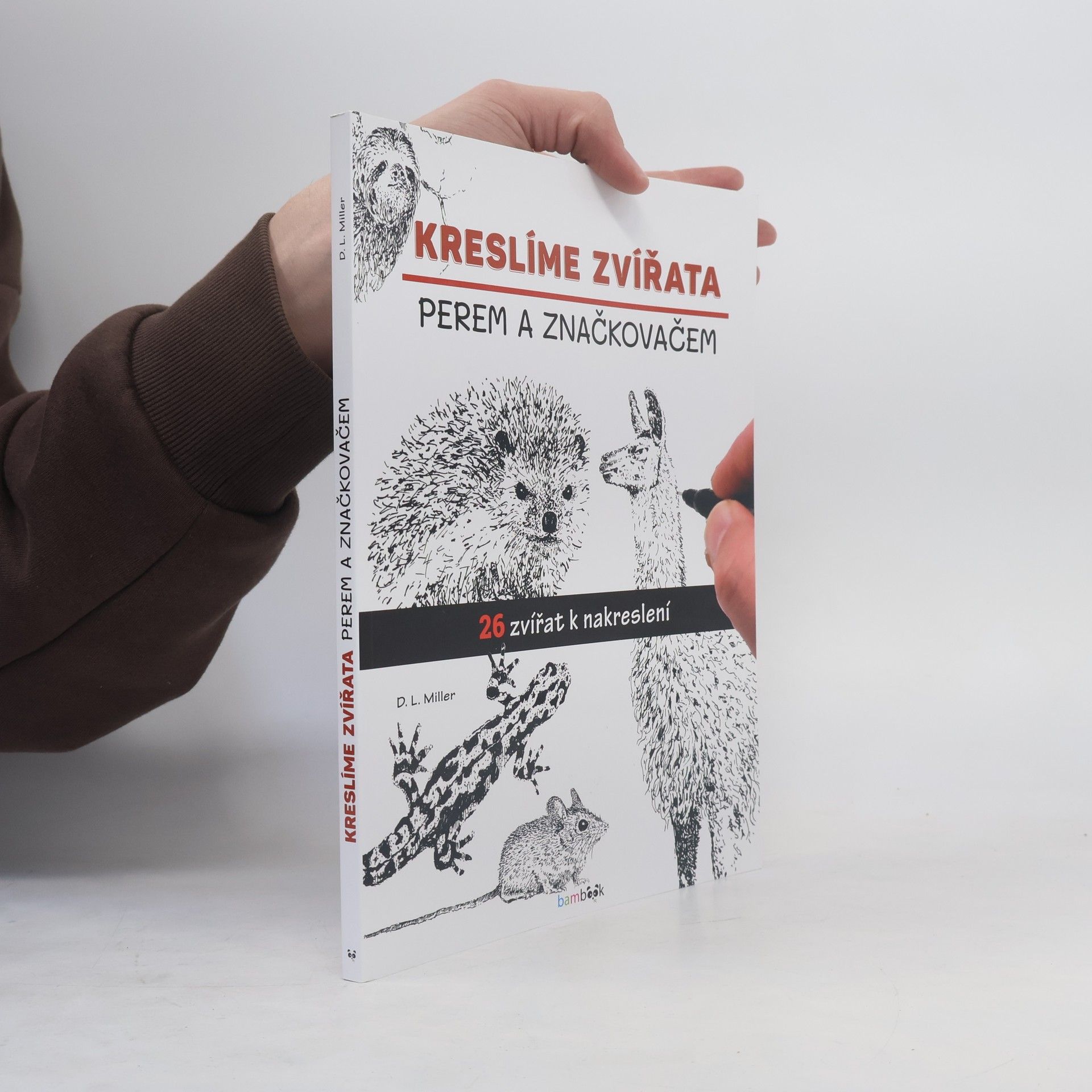 D. L. David Lee Miller Kreslíme zvířata perem a značkovačem