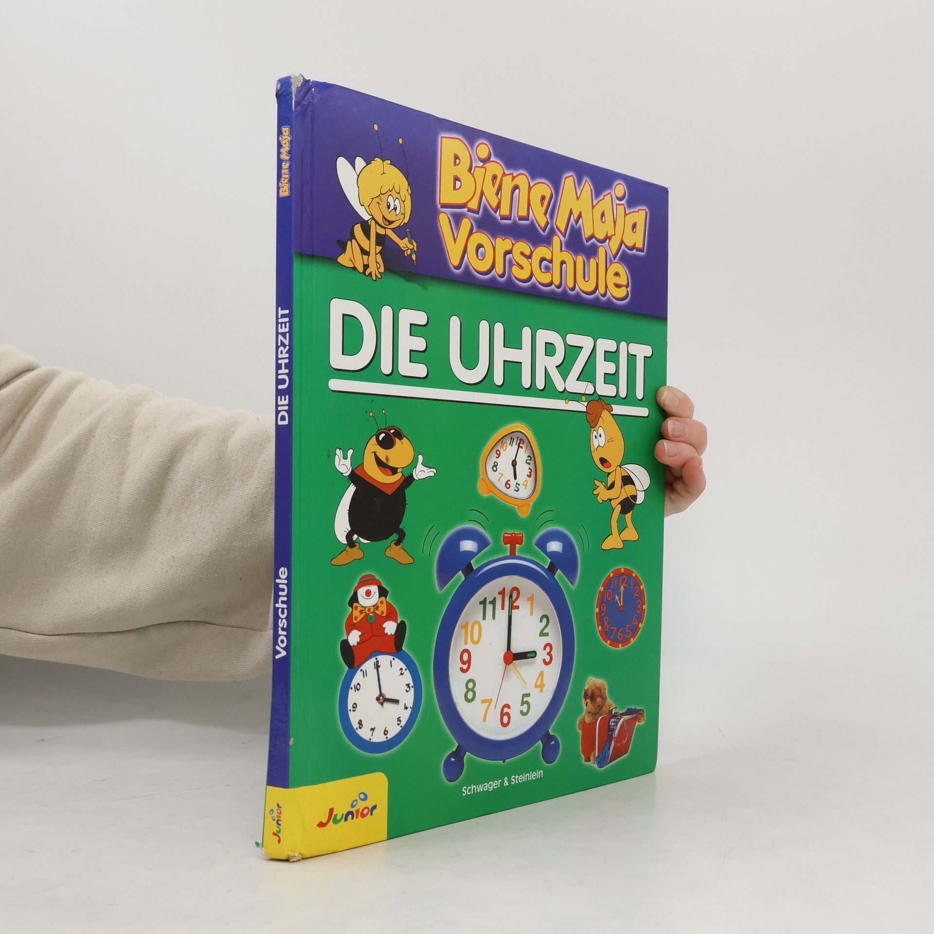 Kolektiv autorů Biene Maja Vorschule Die Uhrzeit