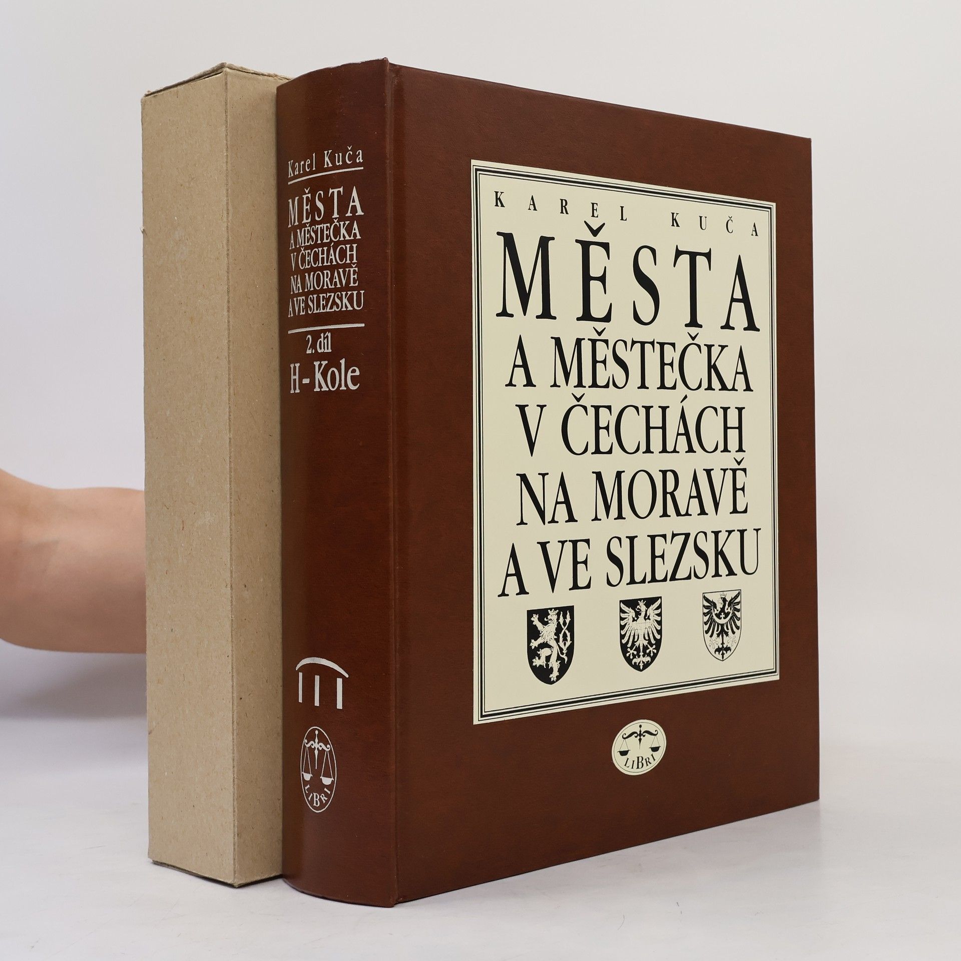 Ing. arch. Karel Kuča Města a městečka v Čechách, na Moravě a ve Slezsku 2. díl. H-Kole