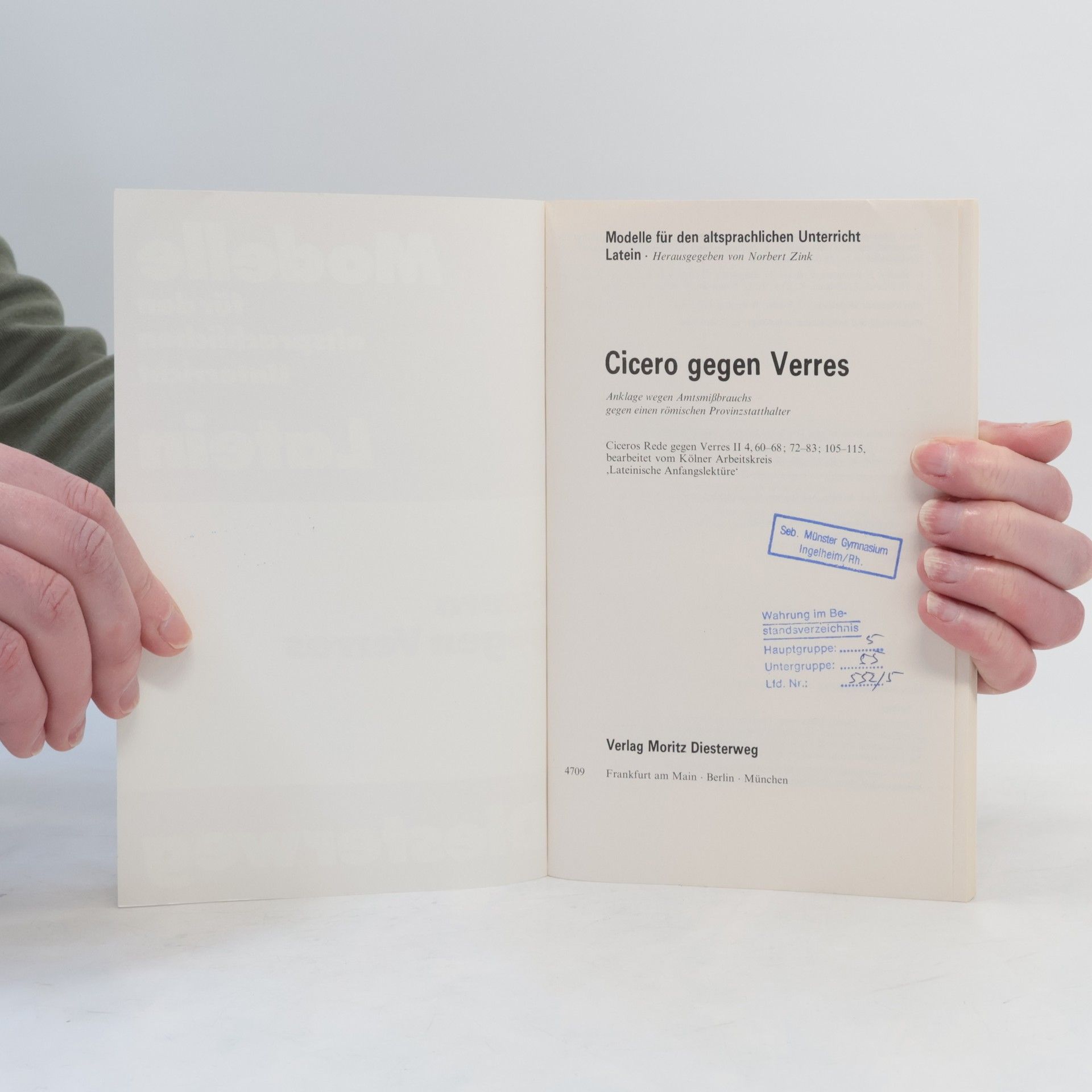 Autorenkollektiv Cicero gegen Verres