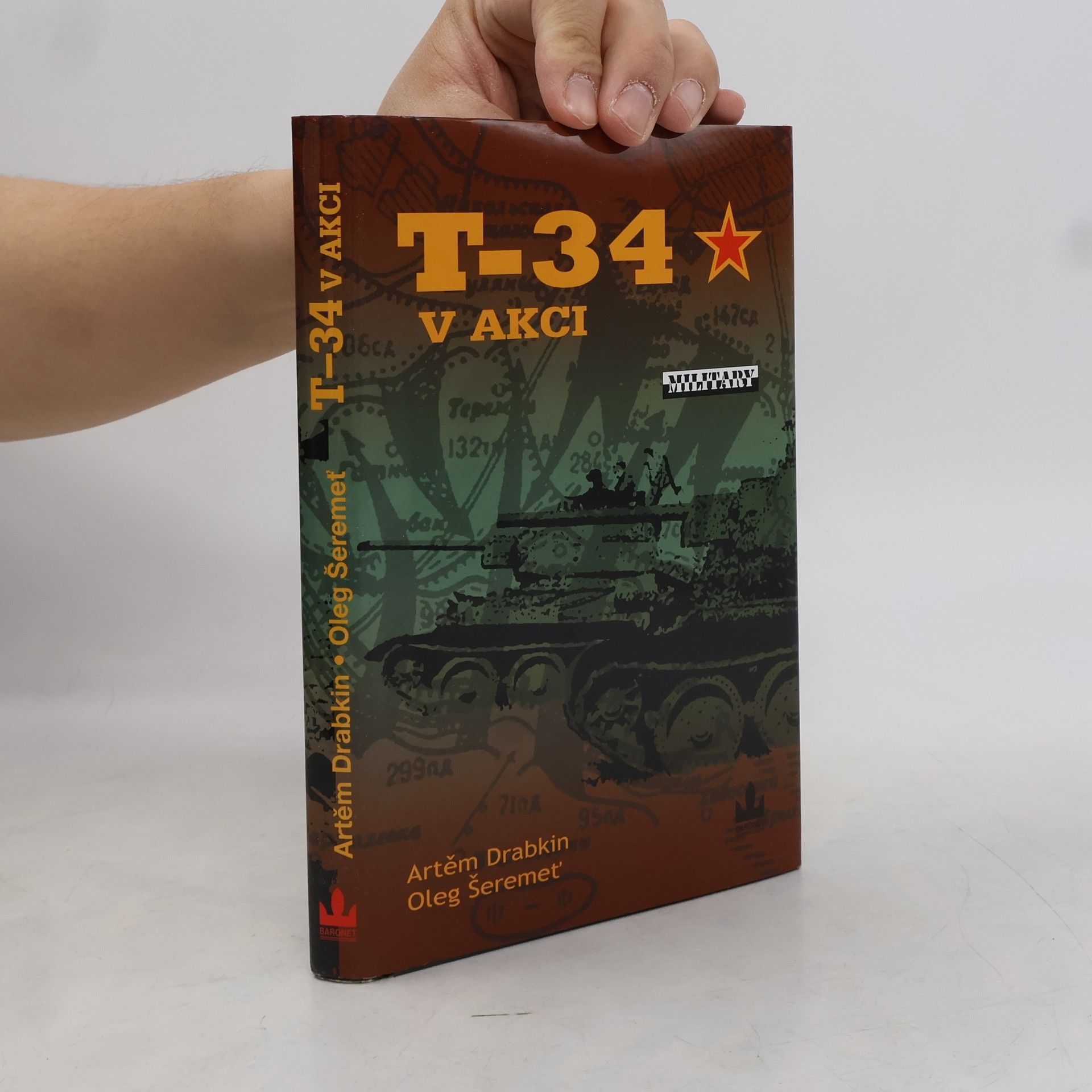 Oleg Šeremeť T-34 v akci