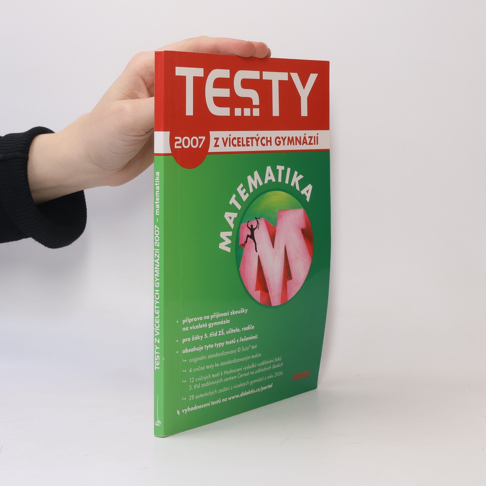 Martina Palková Testy z víceletých gymnázií 2007, Matematika