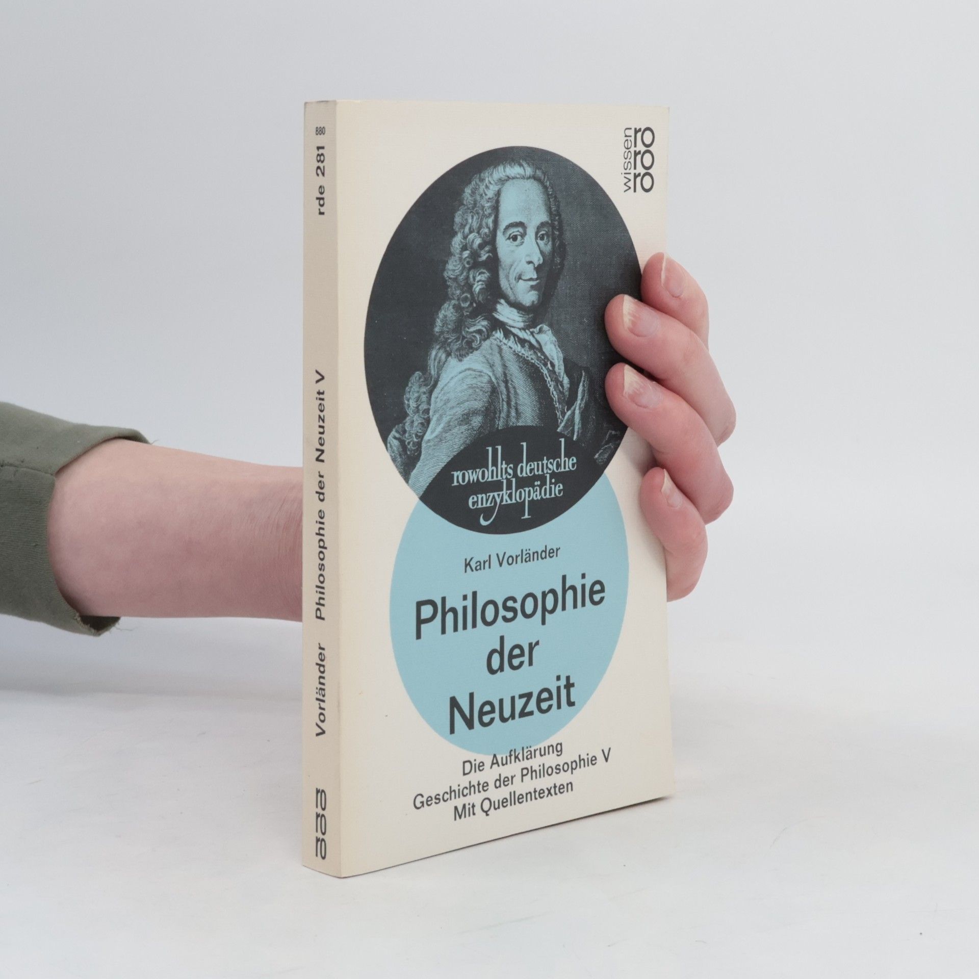 Karl Vorländer Philosophie der Neuzeit