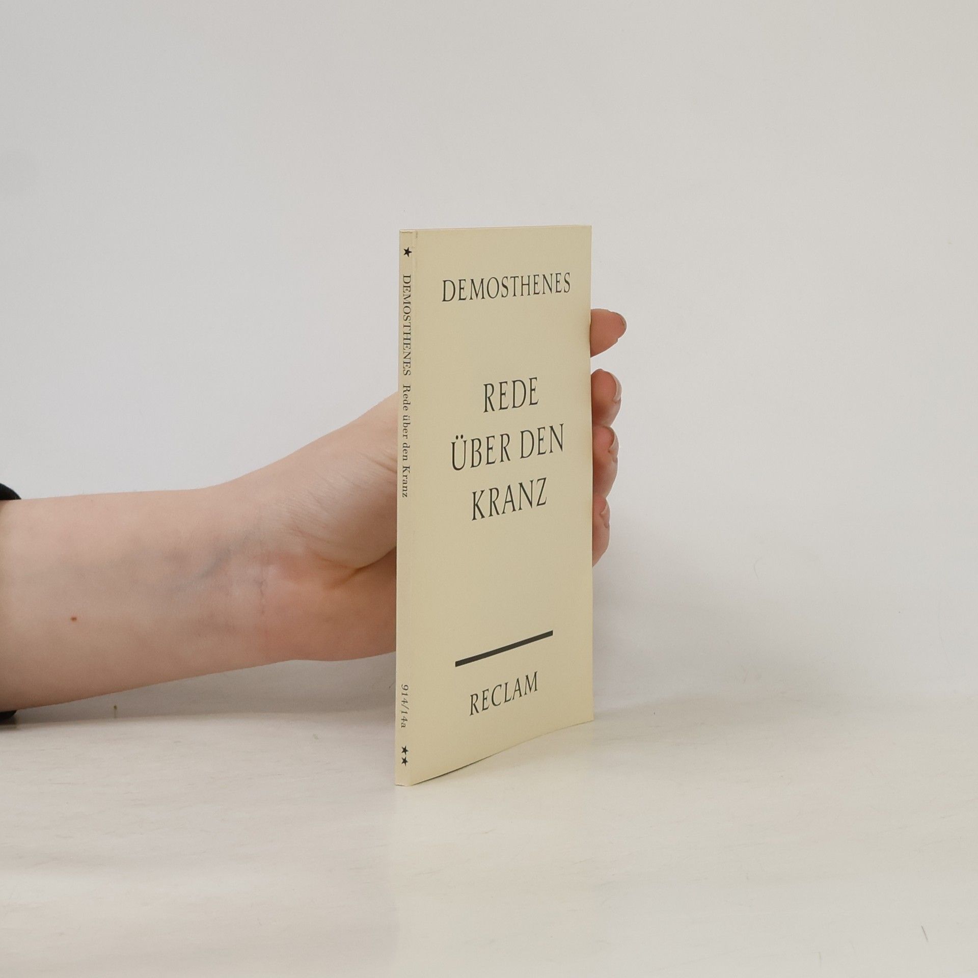 Démosthenés Rede über den Kranz
