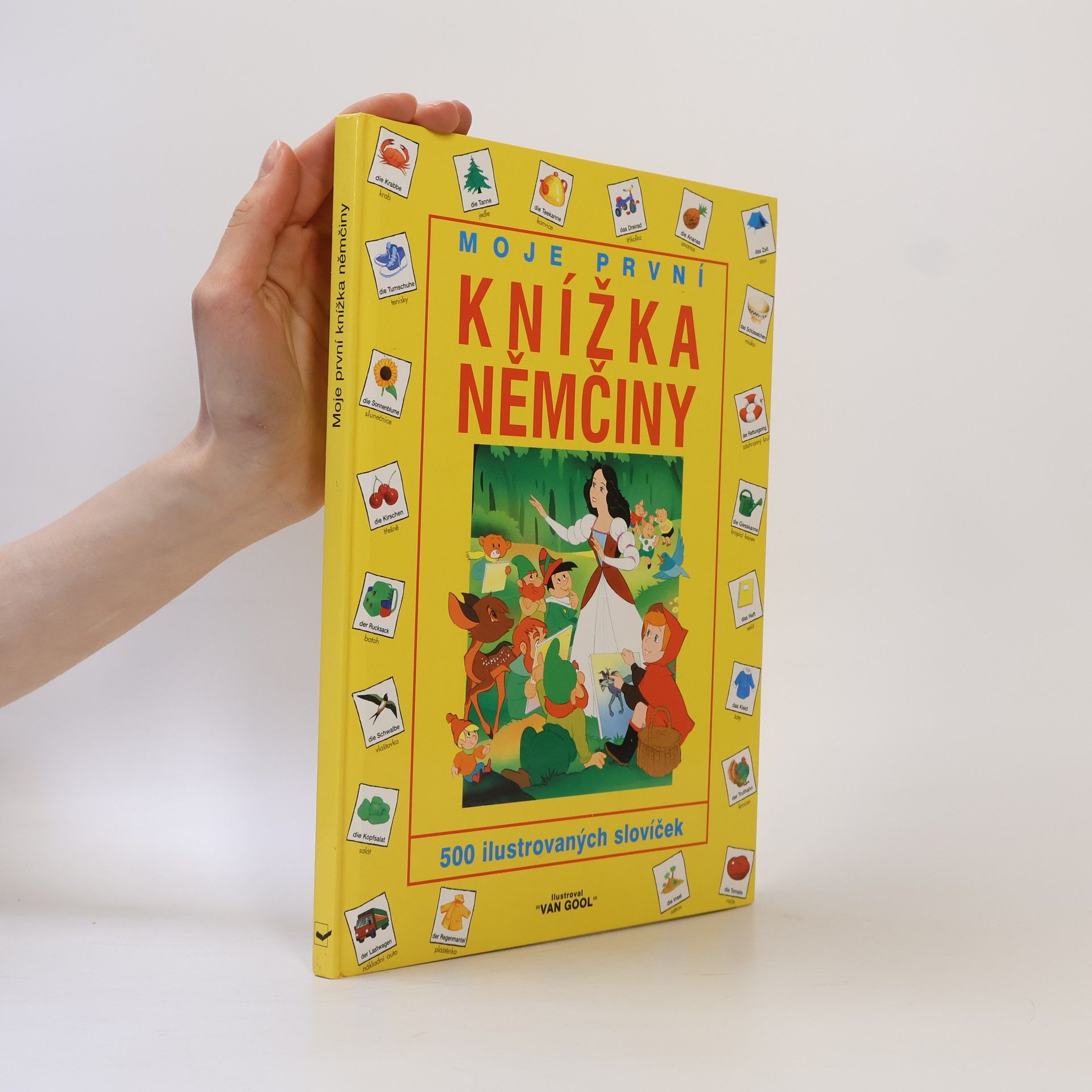 Autorenkollektiv Moje první knížka němčiny : 500 obrázků a slovíček v němčině a češtině