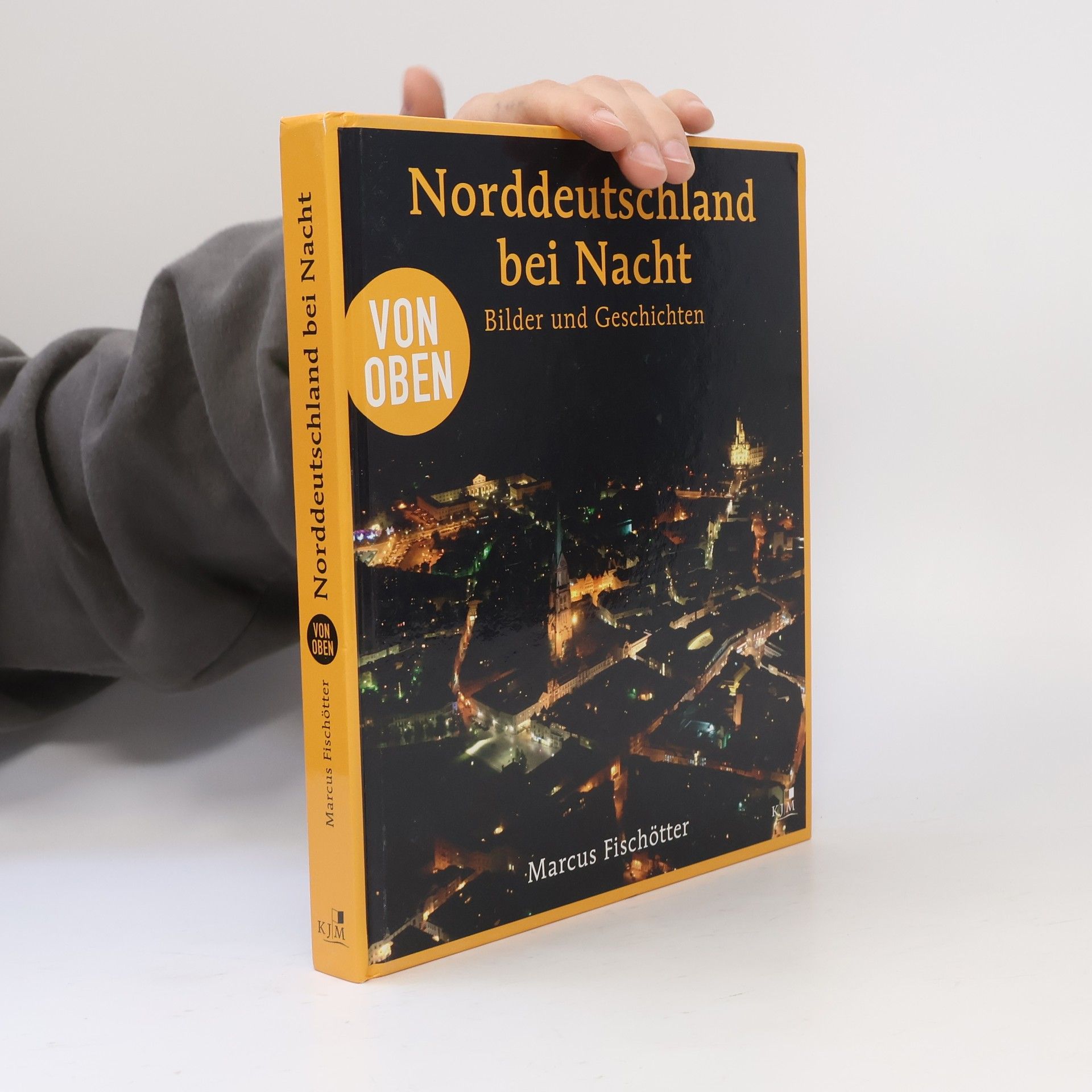 Marcus Fischötter Von oben: Norddeutschland bei Nacht