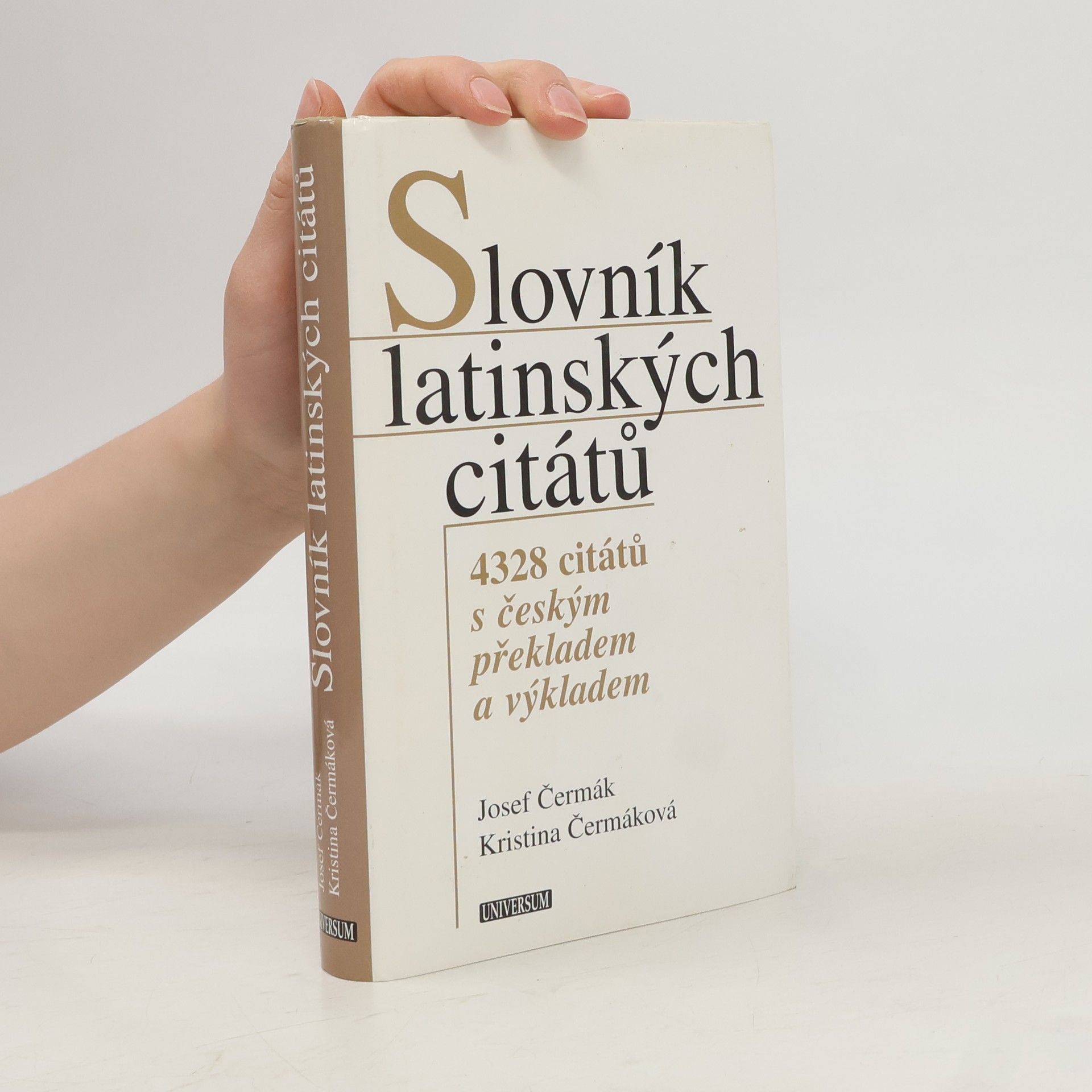 Josef Čermák Slovník latinských citátů