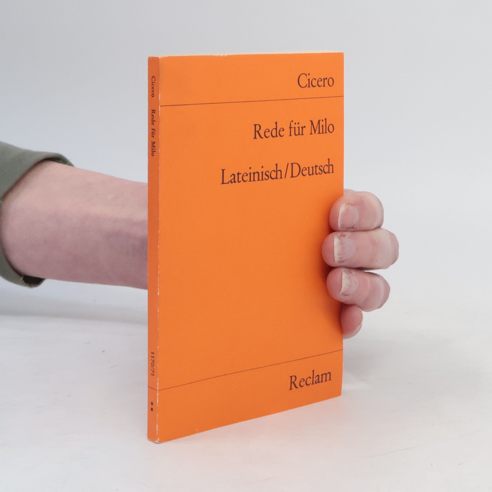 Marcus Tullius Cicero Rede für Titus Annius Milo