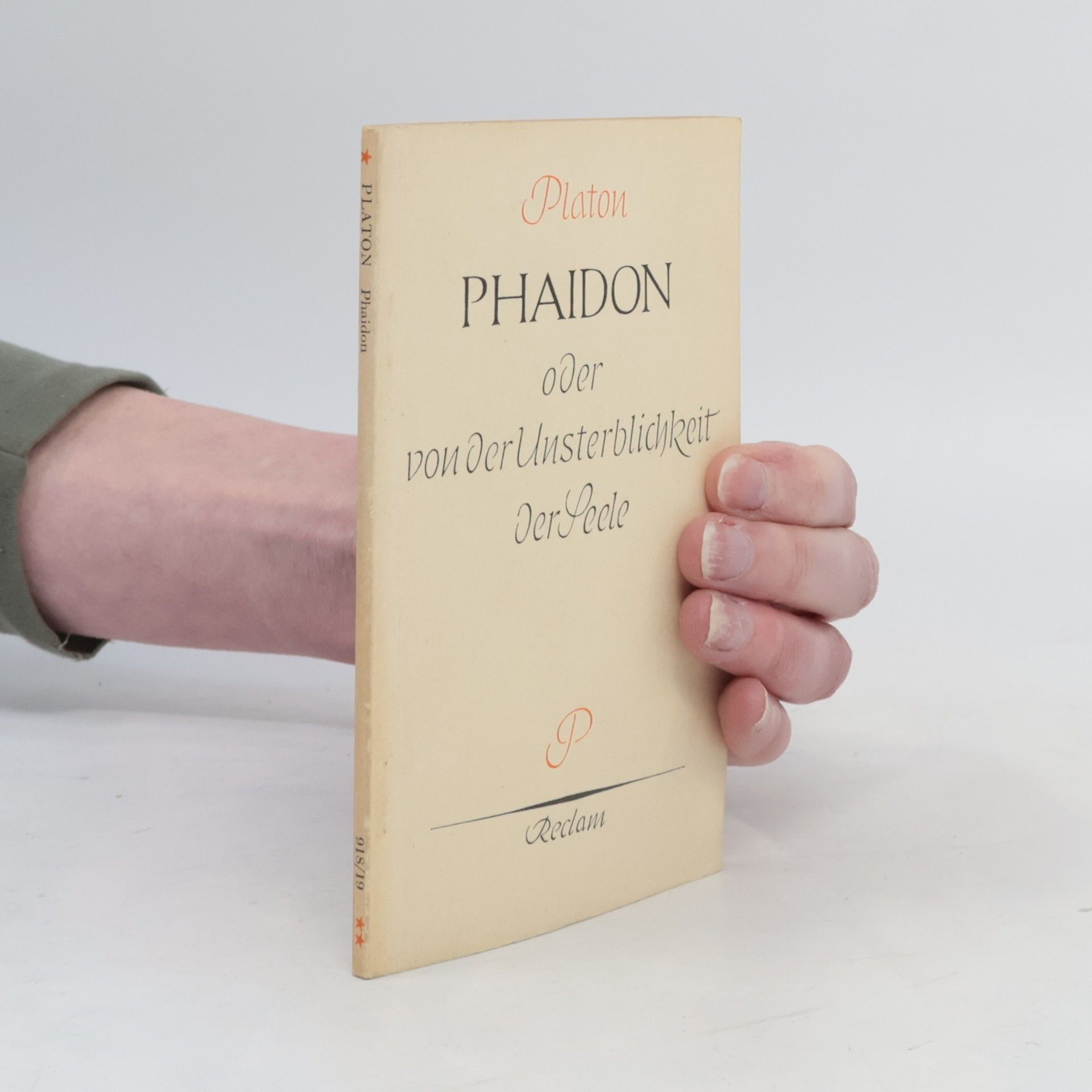 Platón Phaidon oder von der Unsterblichkeit Der Seele