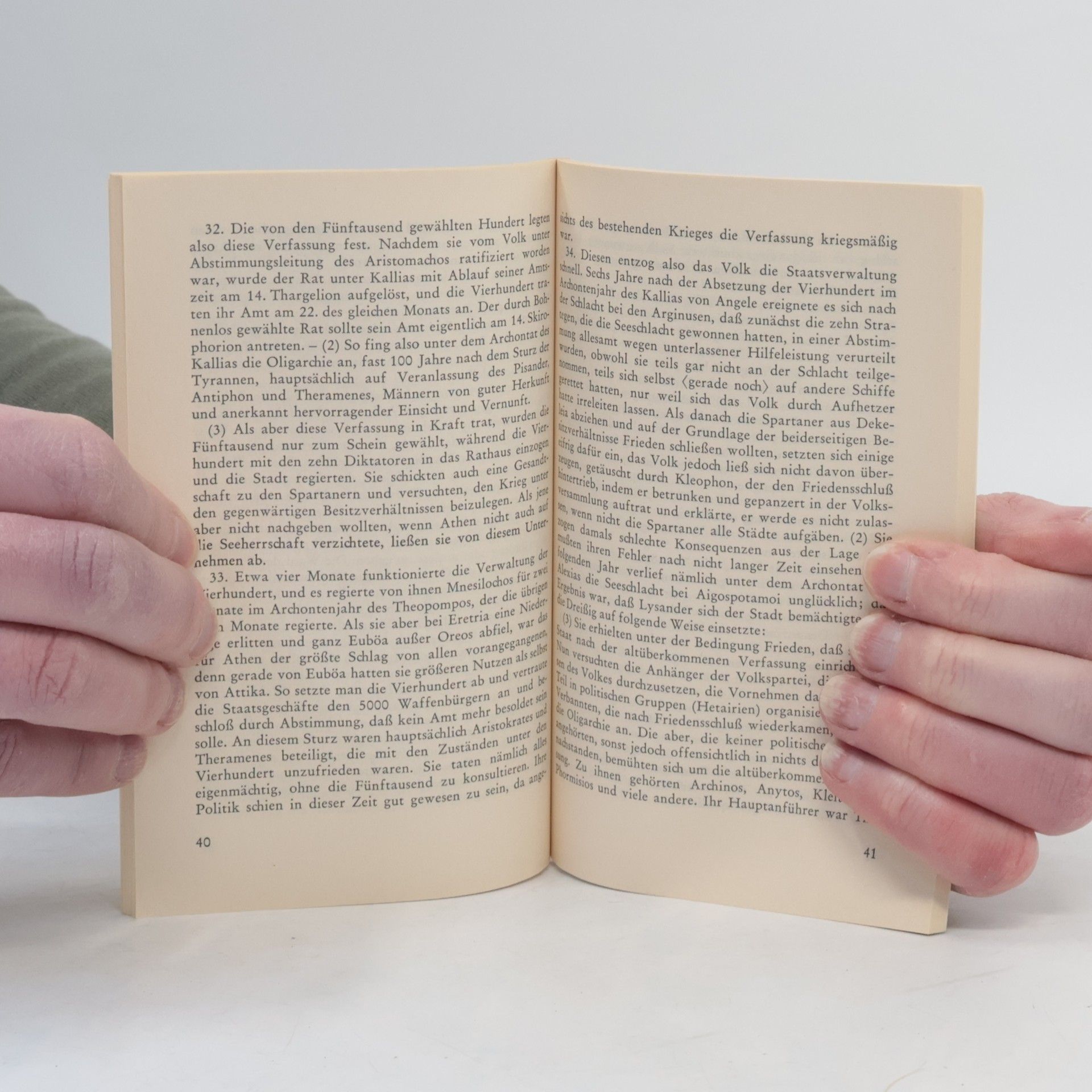 Aristotle Der Staat der Athener