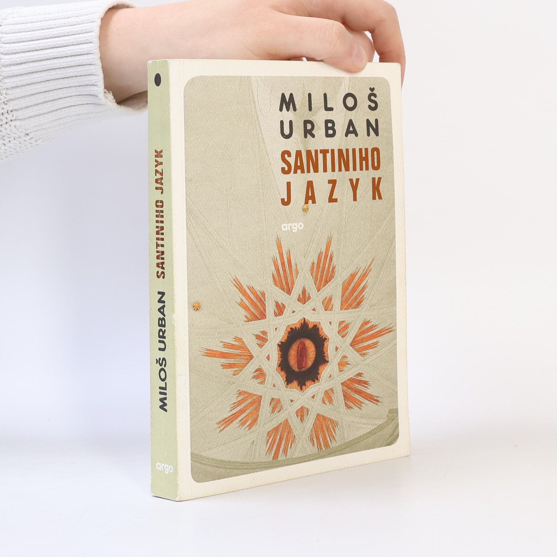 Miloš Urban Santiniho jazyk: Román světla