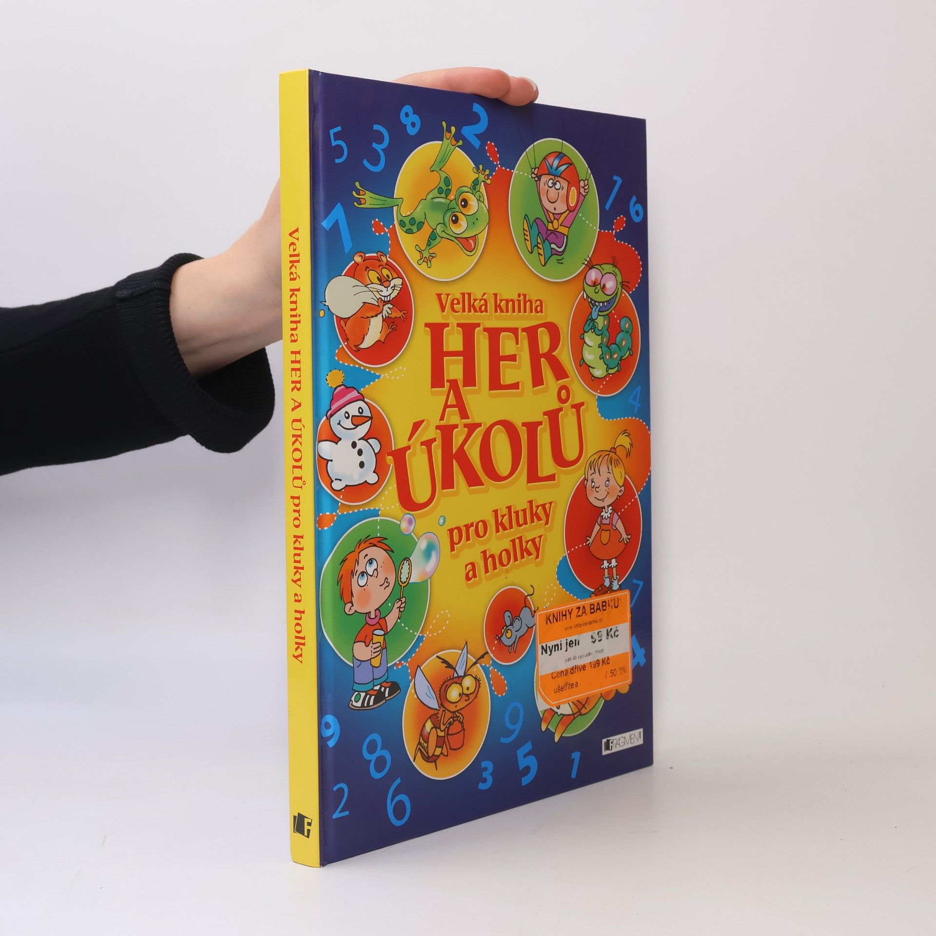 Collectif d'auteurs Velká kniha her a úkolů pro kluky a holky