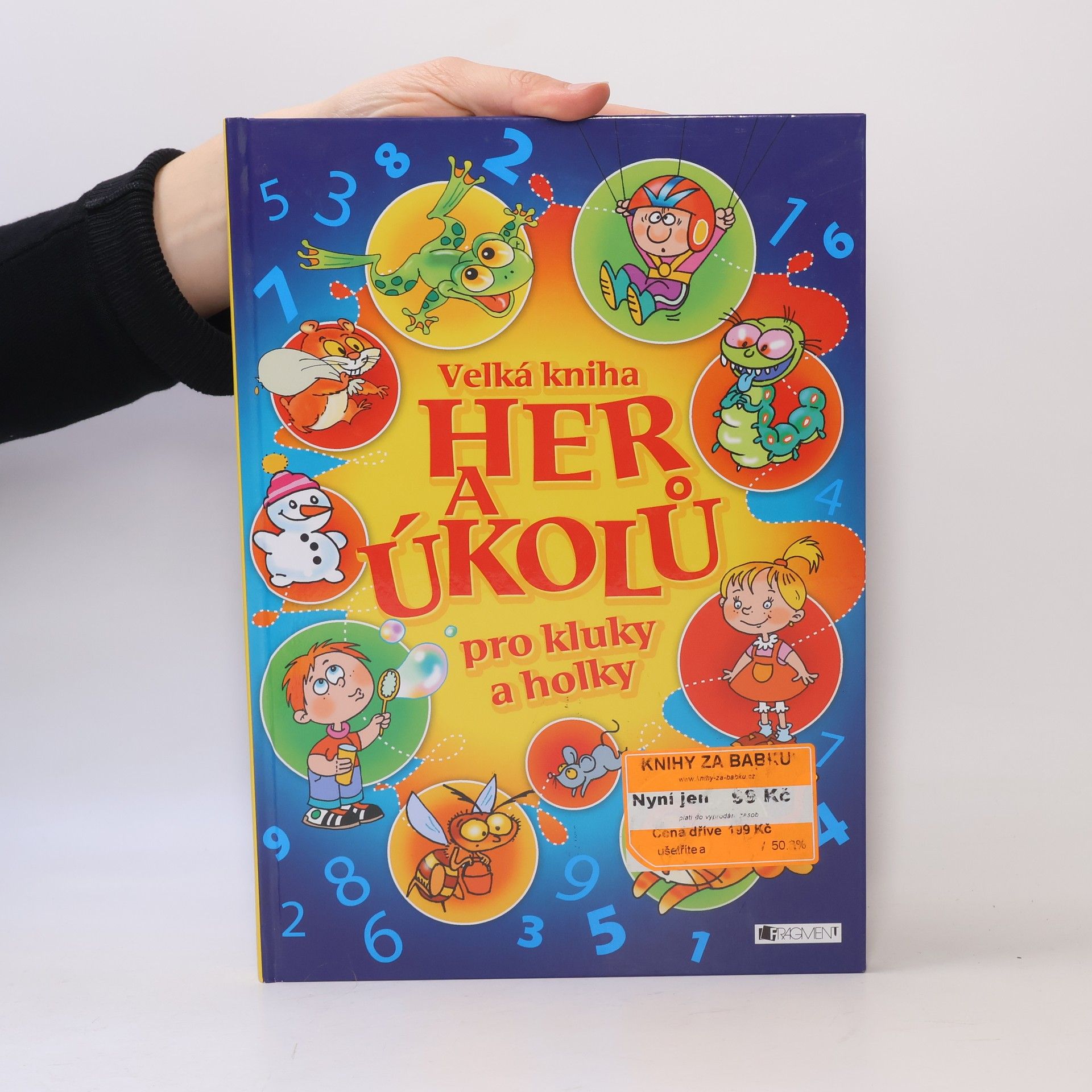 Collectif d'auteurs Velká kniha her a úkolů pro kluky a holky