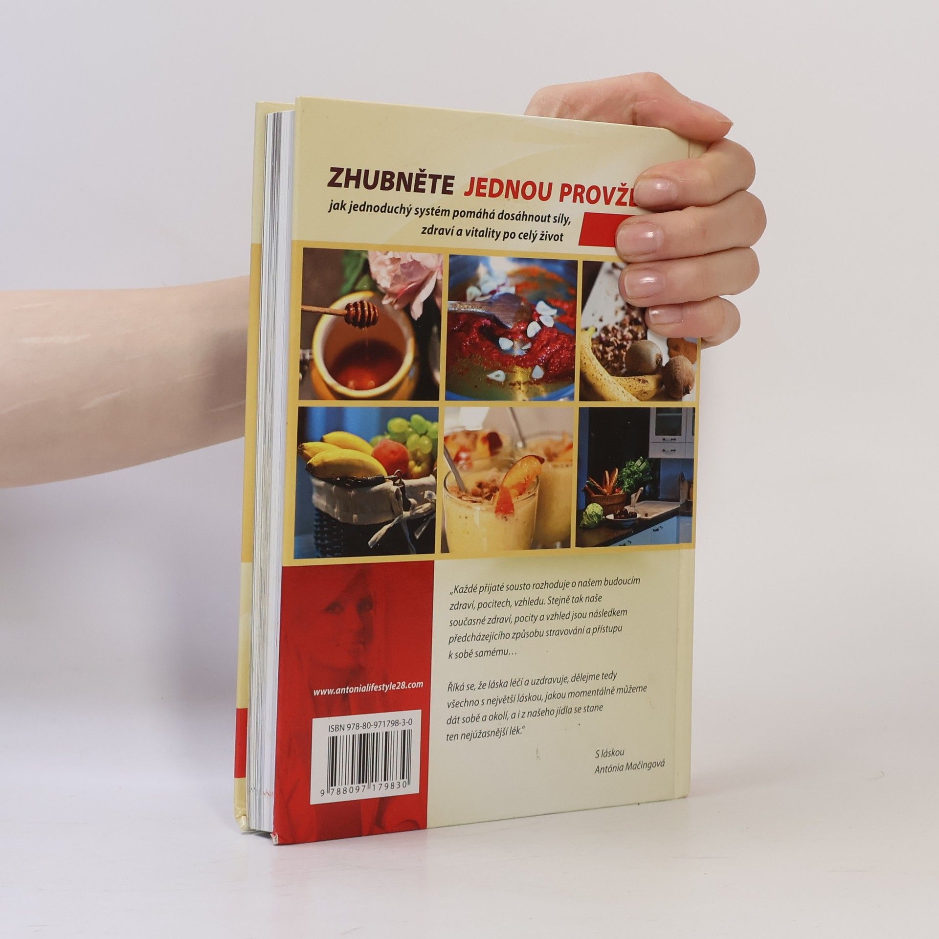 Antónia Mačingová Zhubněte jednou provždy 1. Najezte se do štíhlosti.