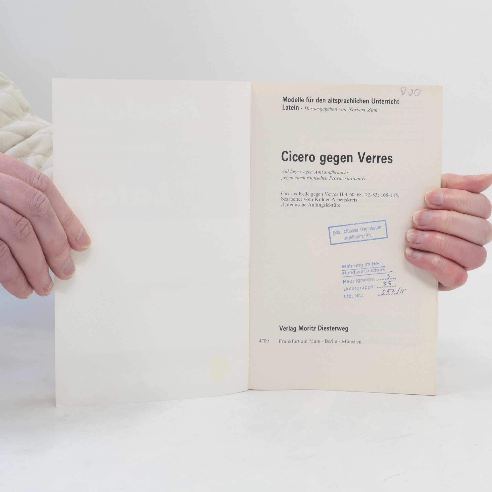 Autorenkollektiv Cicero gegen Verres