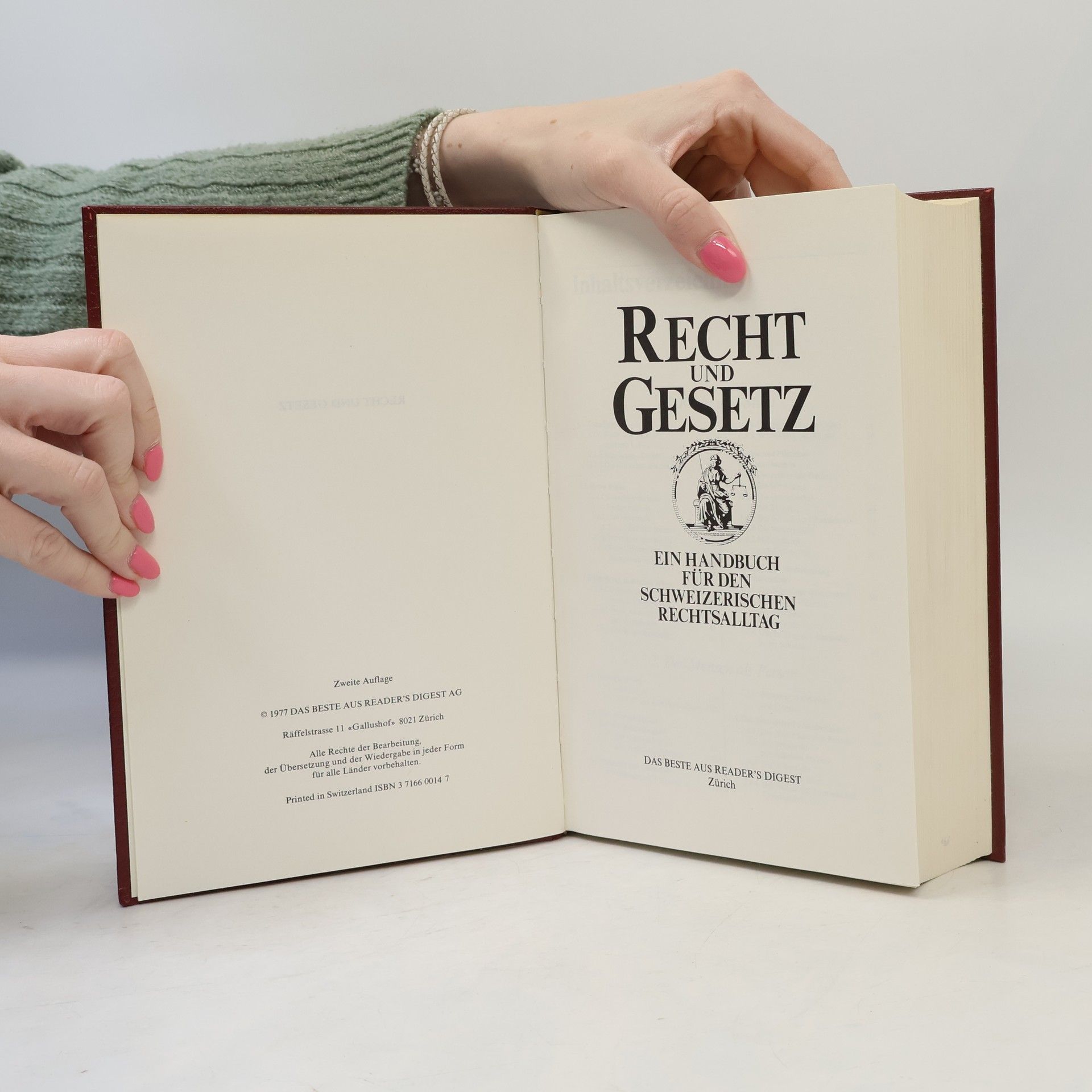 Zurich Das Beste aus Reader's Digest AG Recht und Gesetz