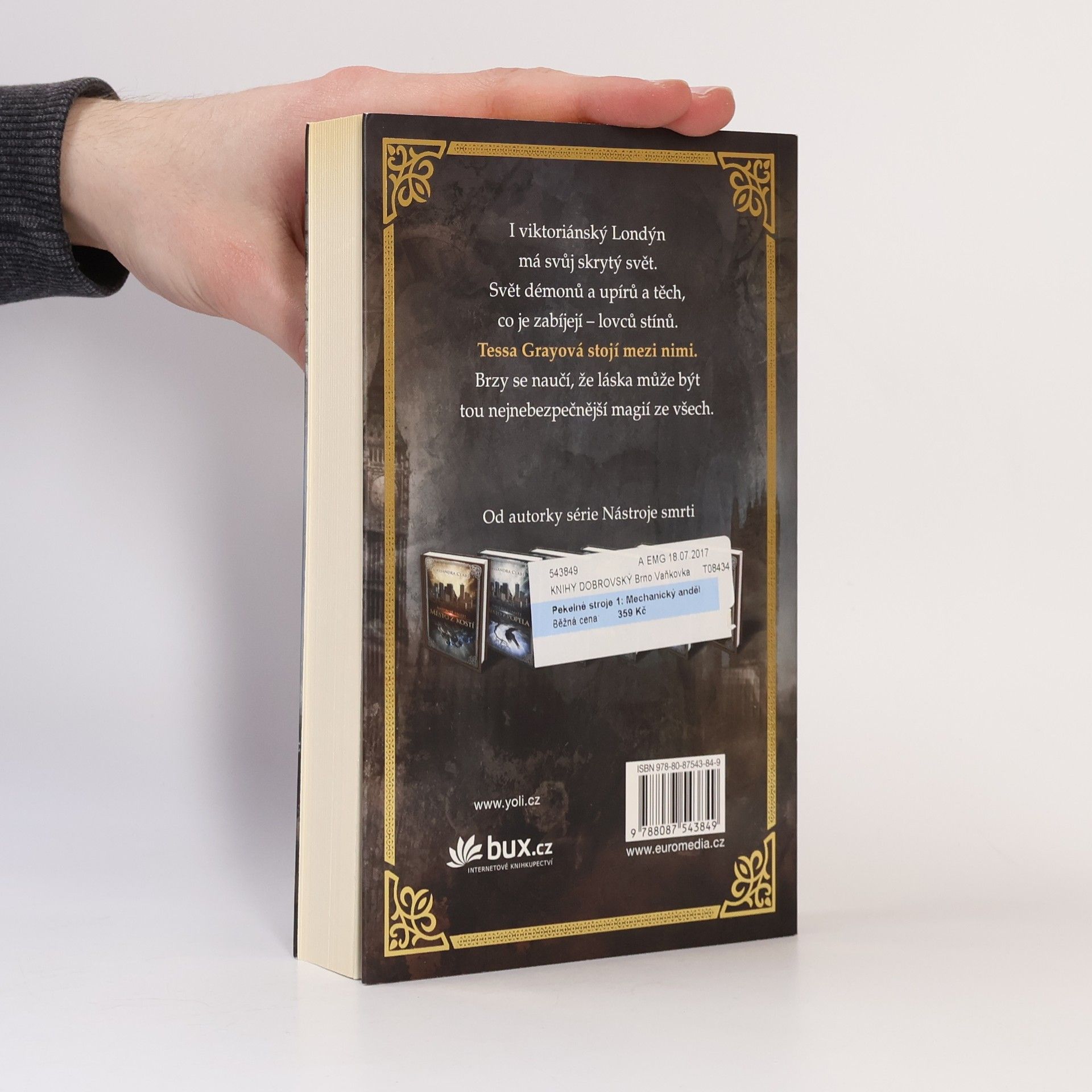 Cassandra Clare Pekelné stroje. Mechanický anděl