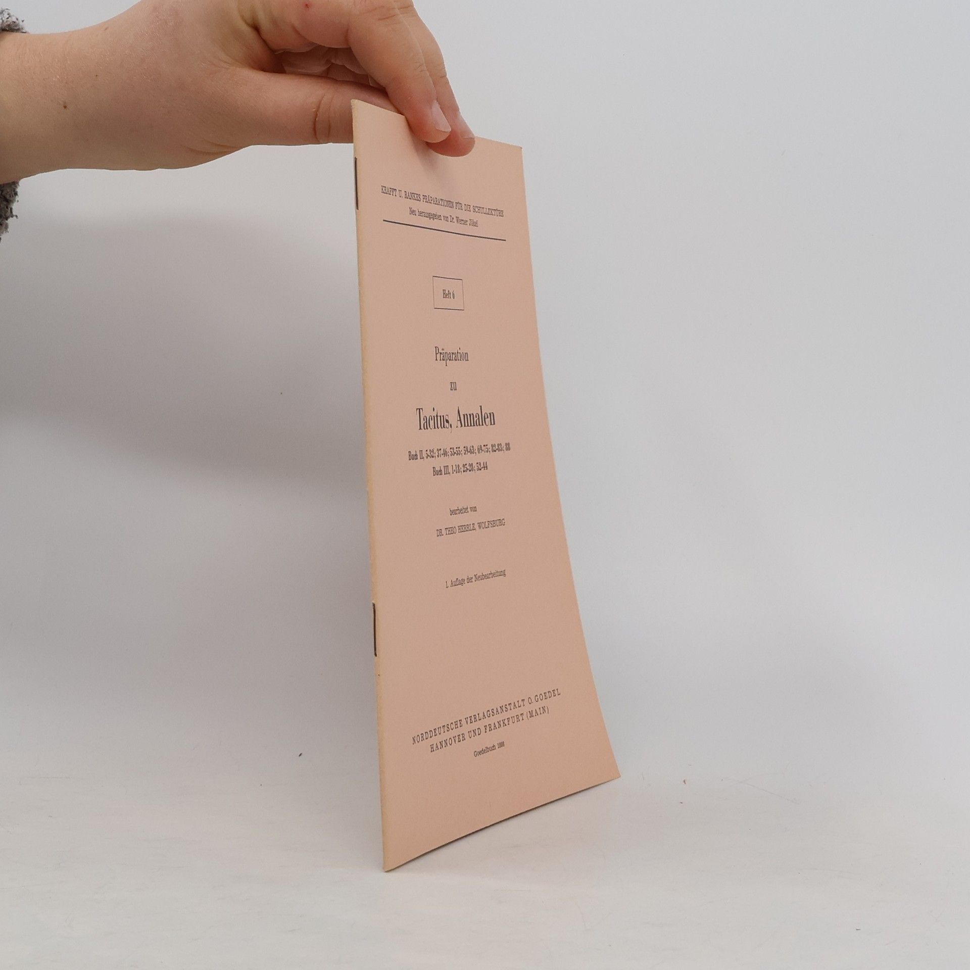 Autorenkollektiv Präparation zu Tacitus Annalen. Buch II-III