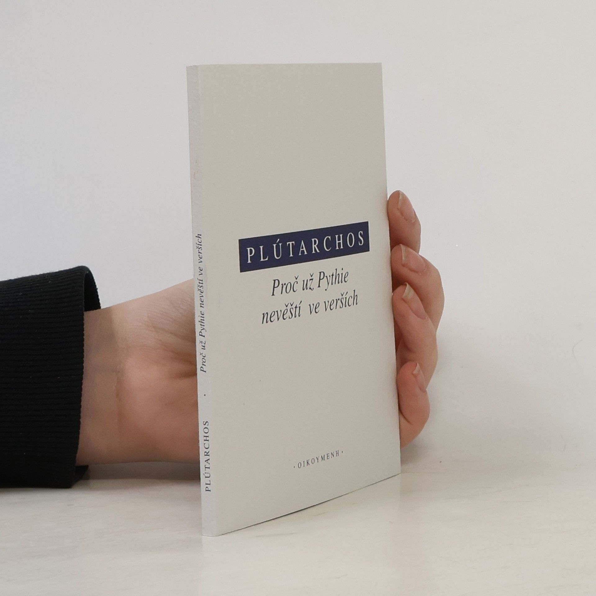 Plutarchos Proč už Pythie nevěští ve verších