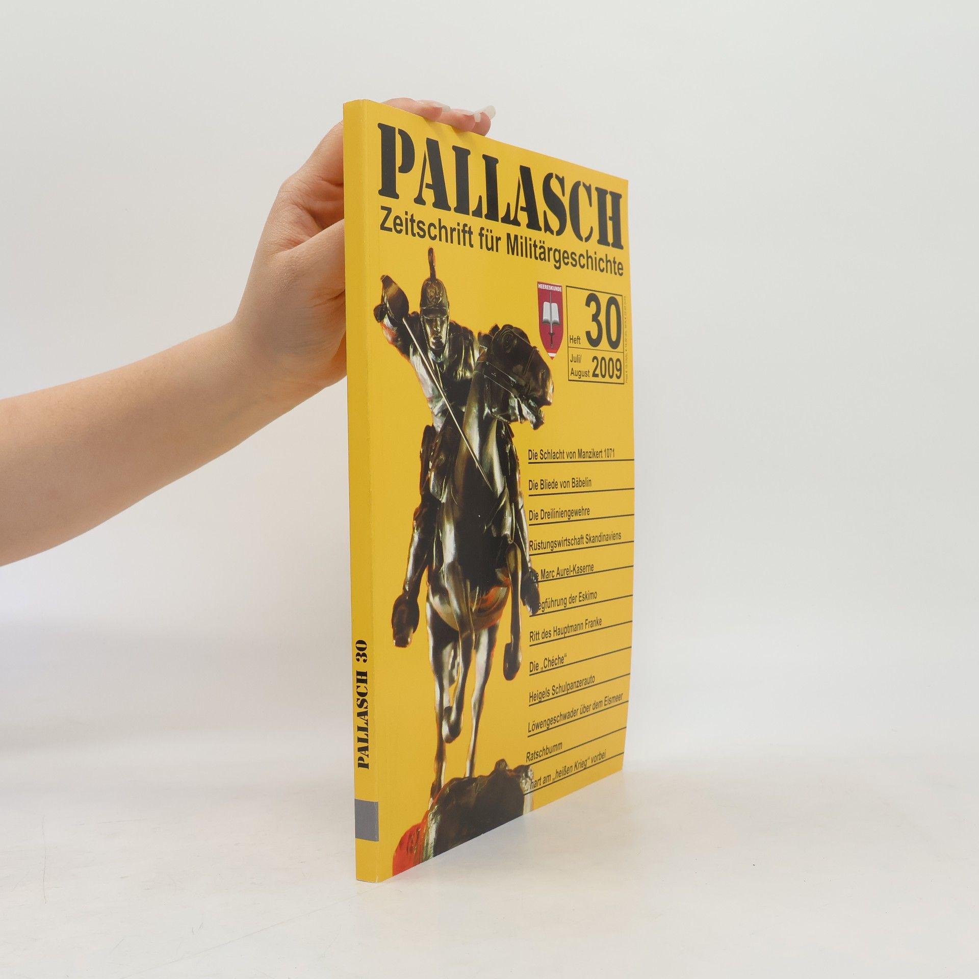 Various authors Pallasch Zeitschrift für Militärgeschichte Heft 30/2009