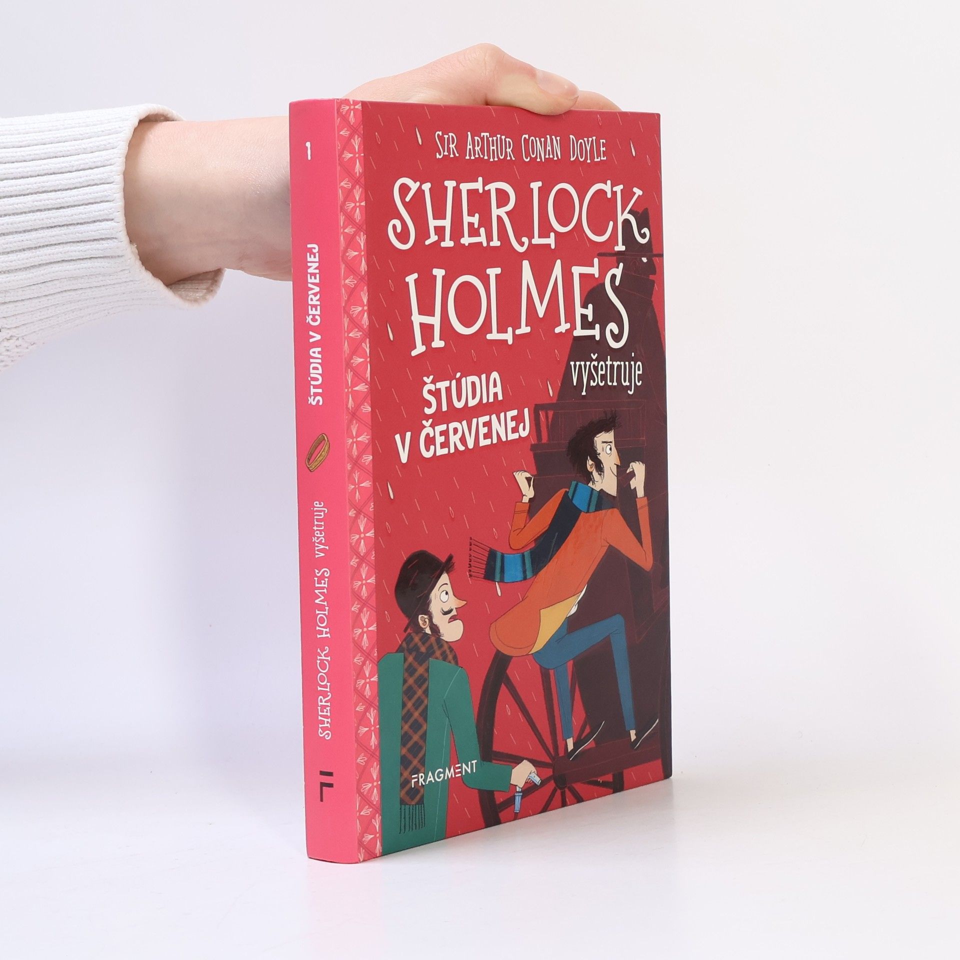 Arthur Conan Doyle Sherlock Holmes vyšetruje. Štúdia v červenej.