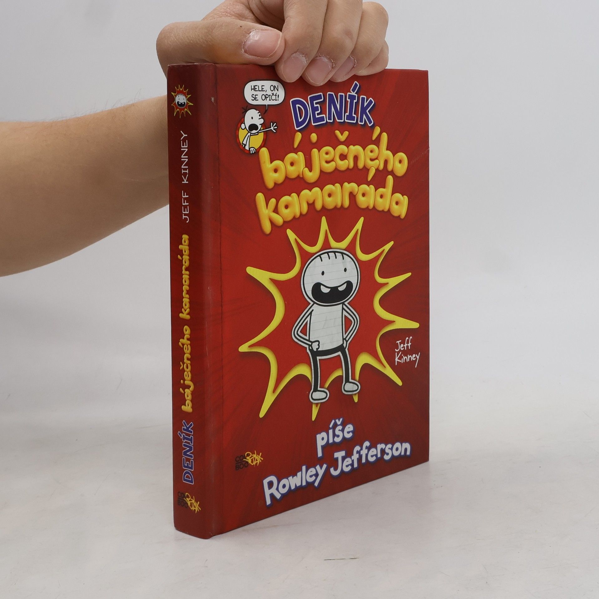 Jeff Kinney Deník báječného kamaráda. Píše Rowley Jefferson