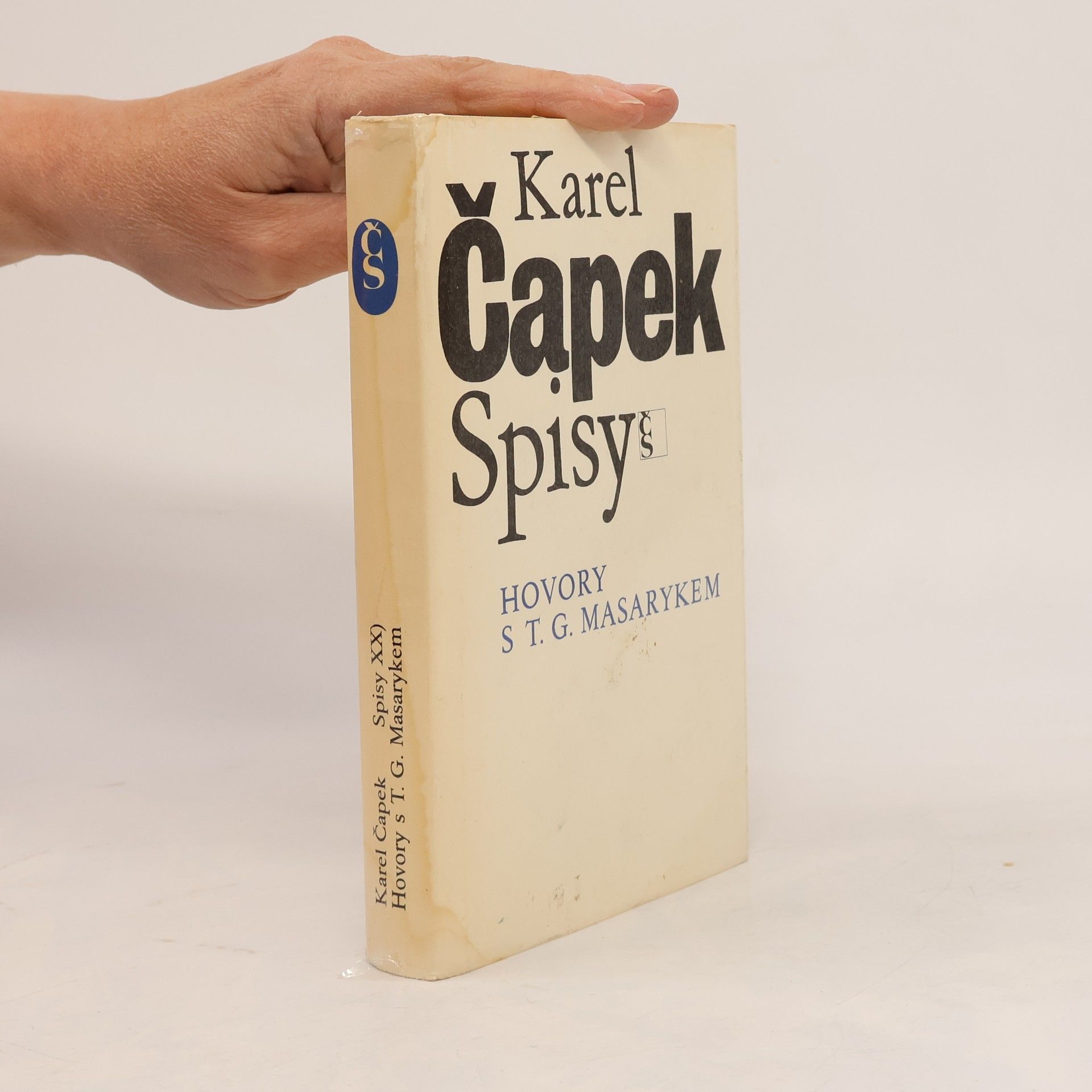 Karel Čapek Spisy XX. Hovory s T. G. Masarykem