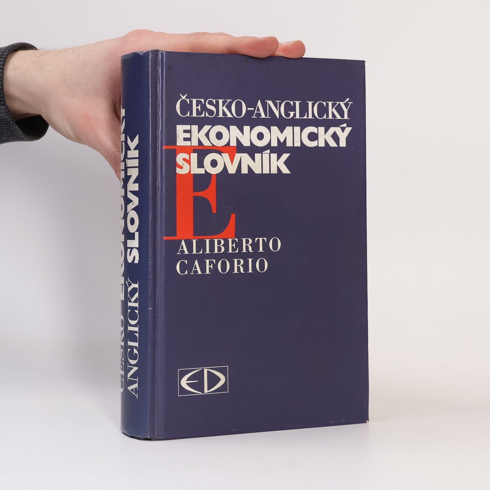 Aliberto Caforio Česko-anglický ekonomický slovník