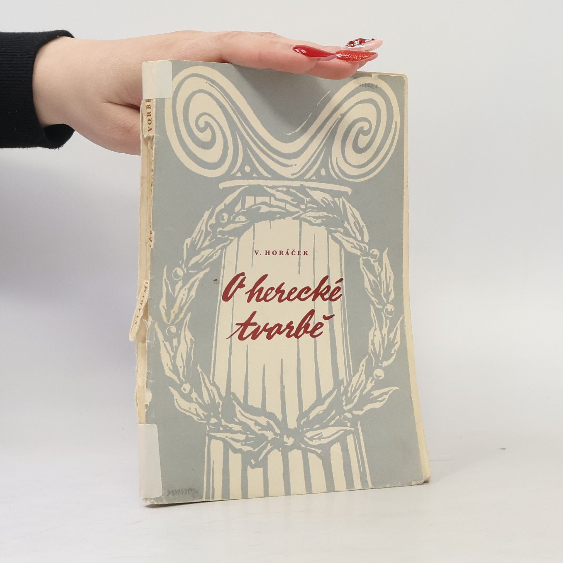 V. Horáček O herecké tvorbě