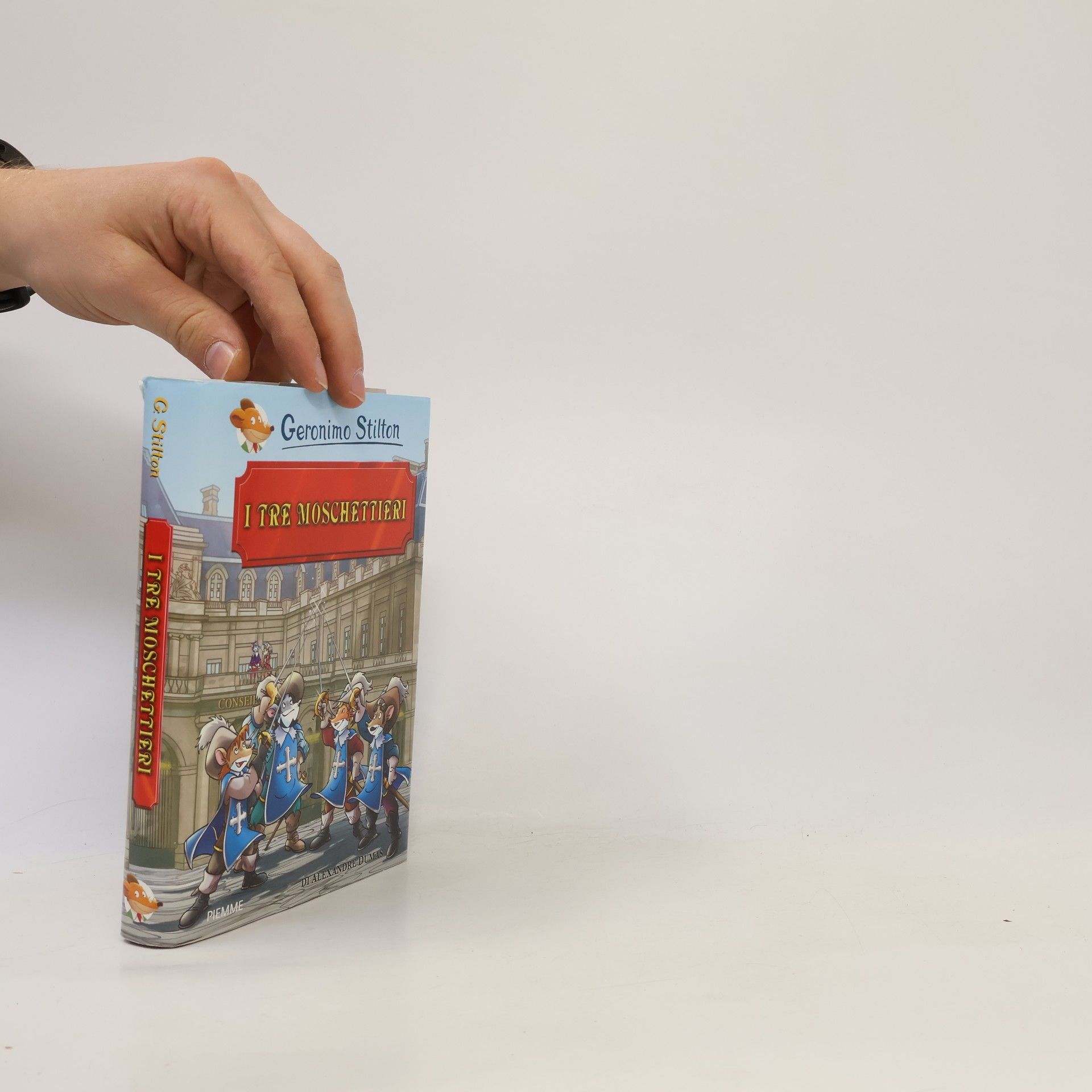 Geronimo Stilton I tre moschettieri di Alexandre Dumas