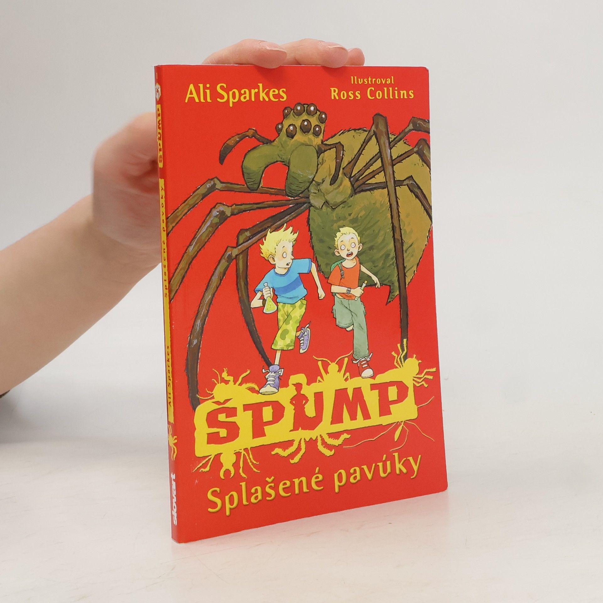 Ali Sparkes Splašené pavúky