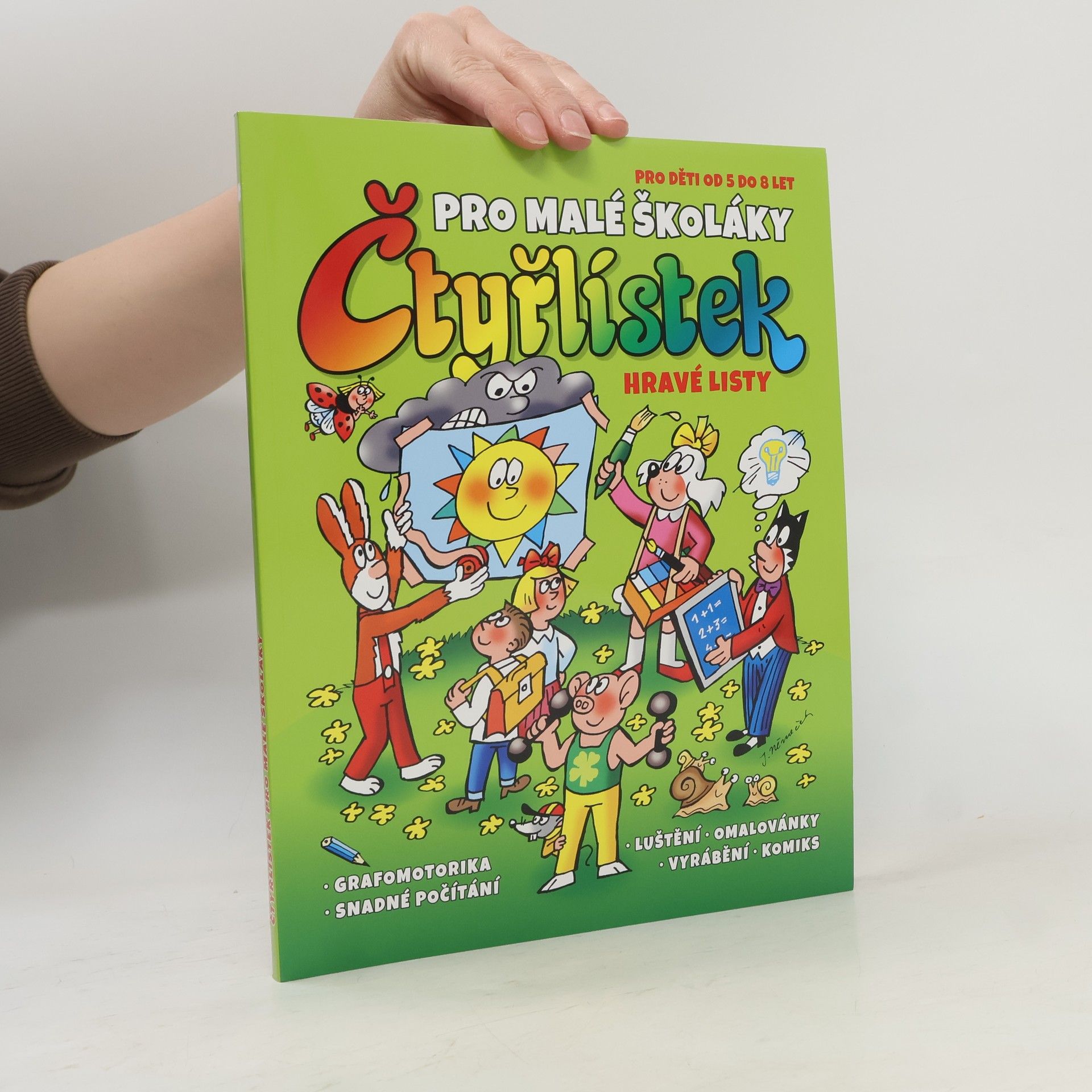 Jaroslav Němeček Čtyřlístek pro malé školáky