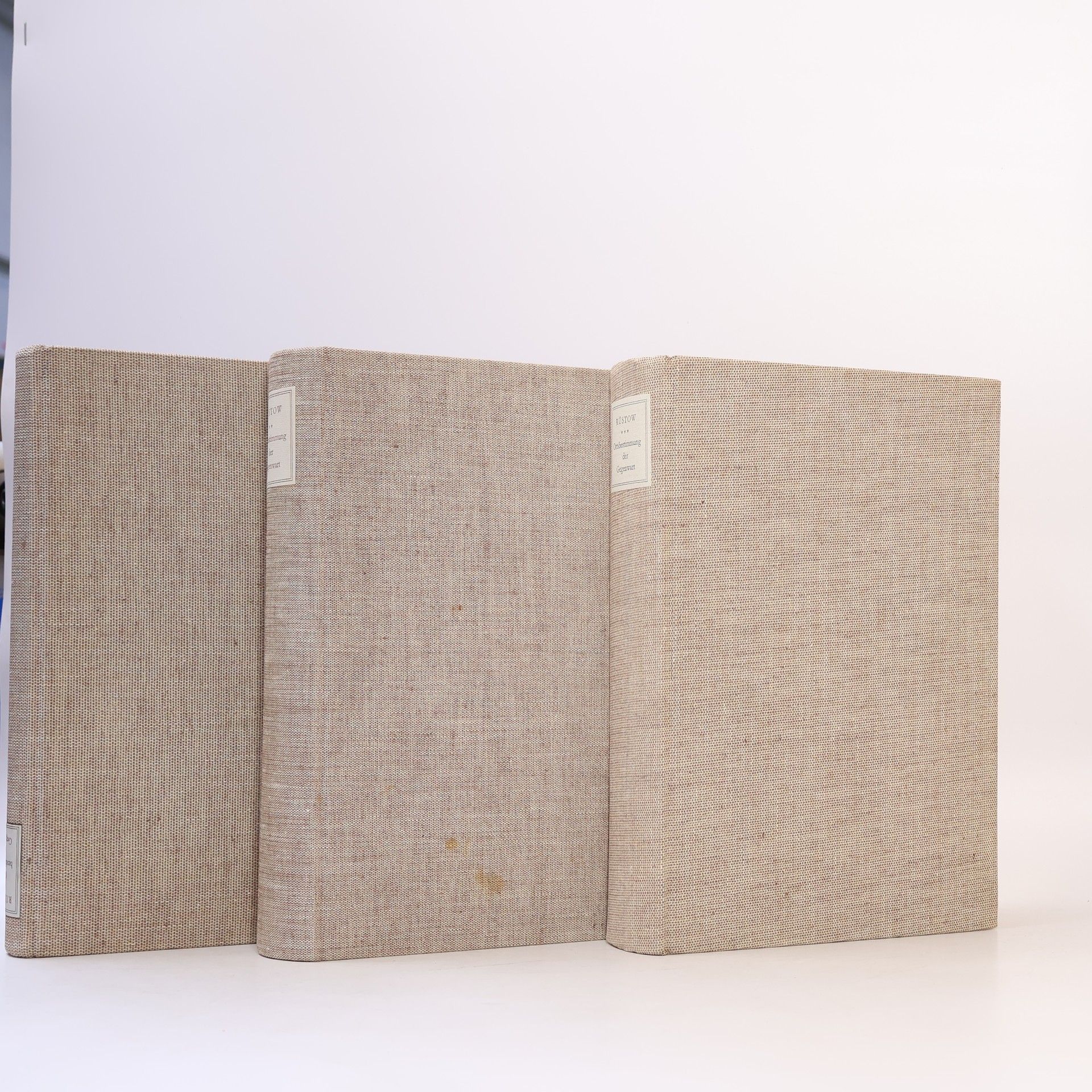 Alexander Rüstow Ortsbestimmung der Gegenwart 1-3