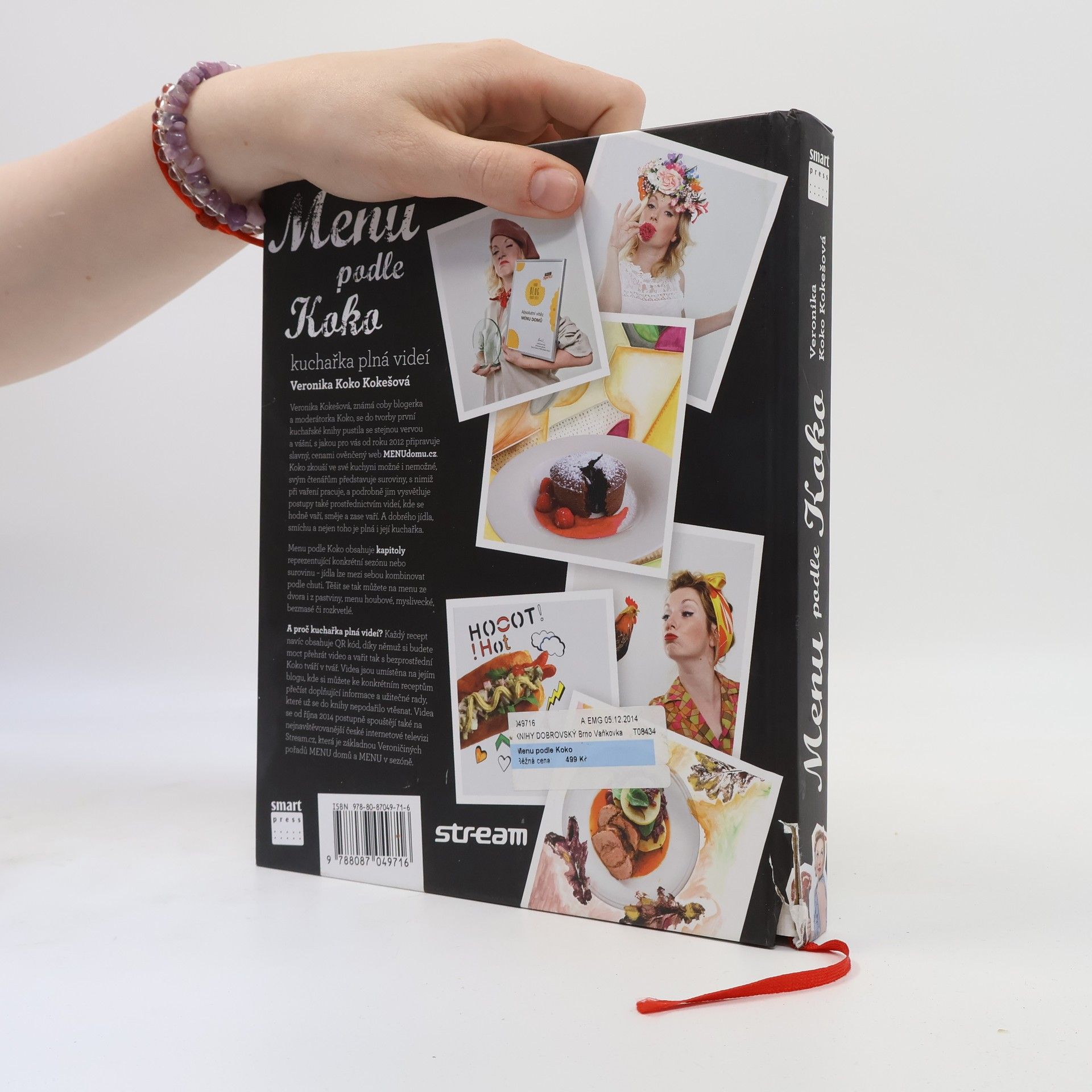 Veronika Koko Kokešová Menu podle Koko. Kuchařka plná videí