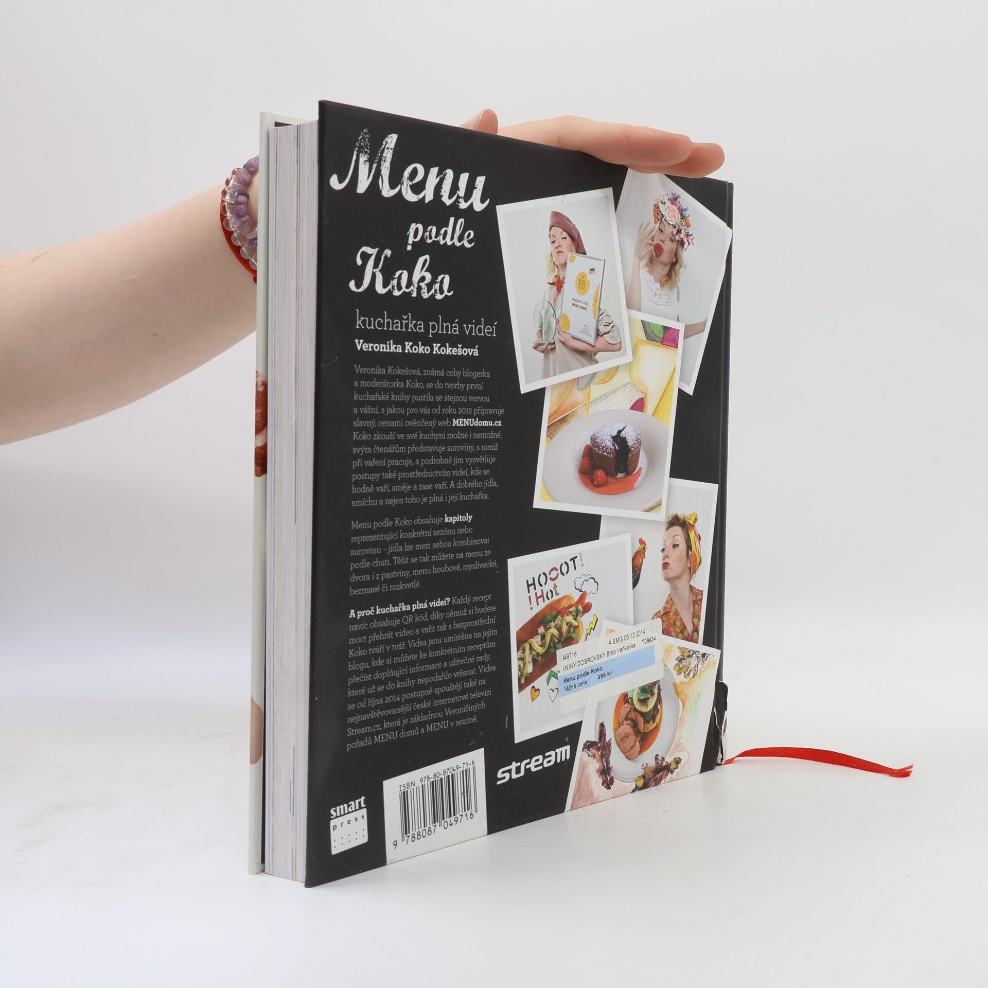 Veronika Koko Kokešová Menu podle Koko. Kuchařka plná videí