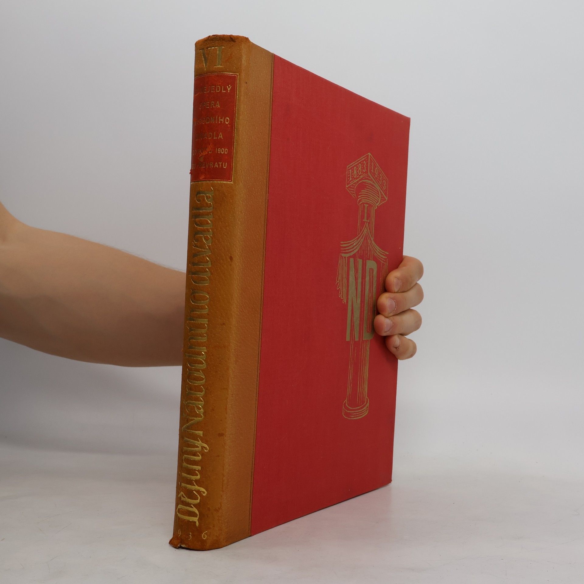 Zdeněk Nejedlý Dějiny národního divadla. díl VI.