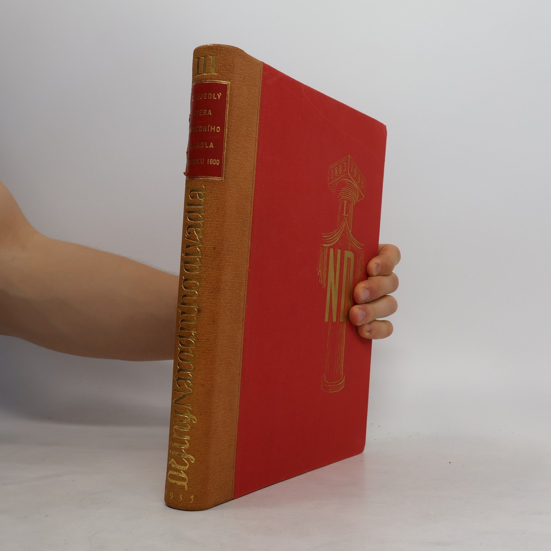 Zdeněk Nejedlý Dějiny Národního divadla. Díl III.