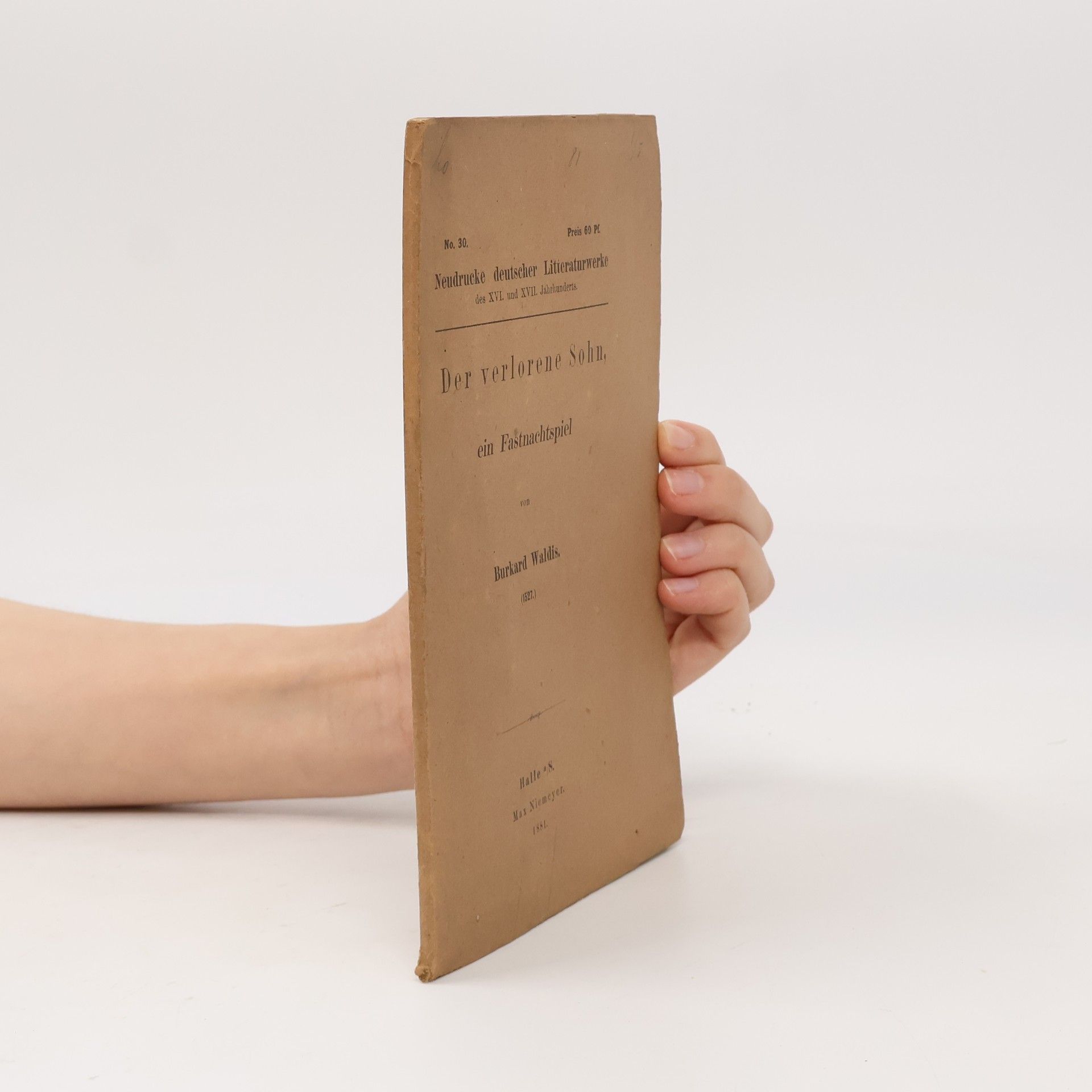 Burkhard Waldis Der verlorene Sohn