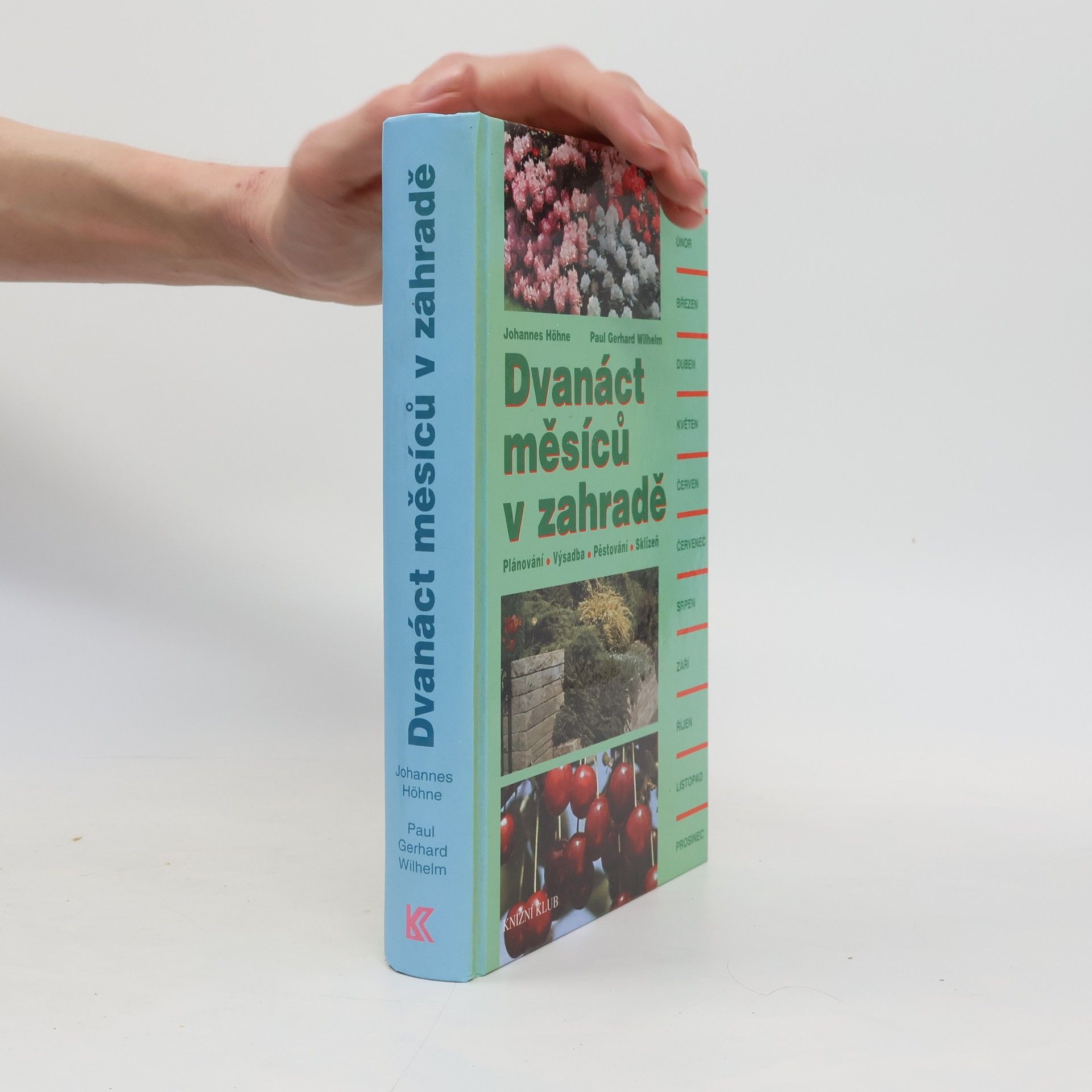 Johannes Höhne Dvanáct měsíců v zahradě. Plánování, výsadba, pěstování, sklizeň