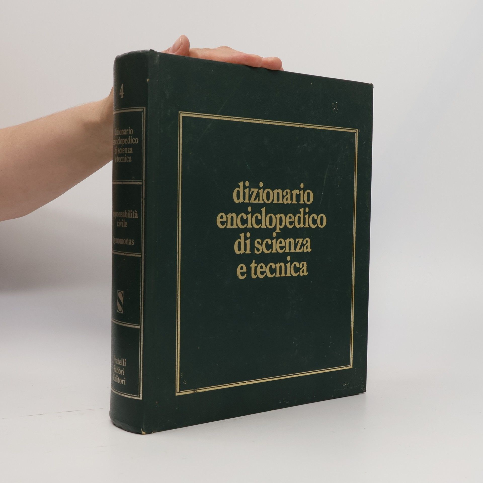 Kolektiv autorů Dizionario enciclopedico di scienza e tecnica 4