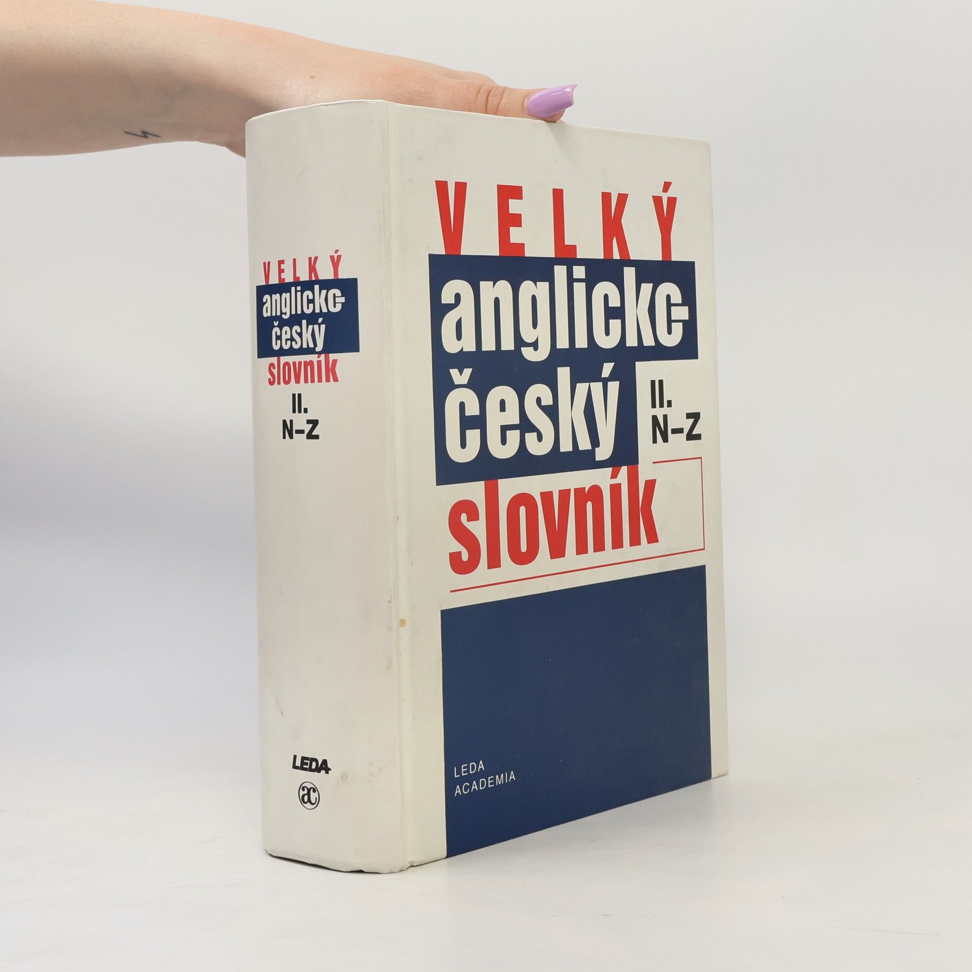 Karel Hais Velký anglicko-český slovník. 2. díl, N-Z