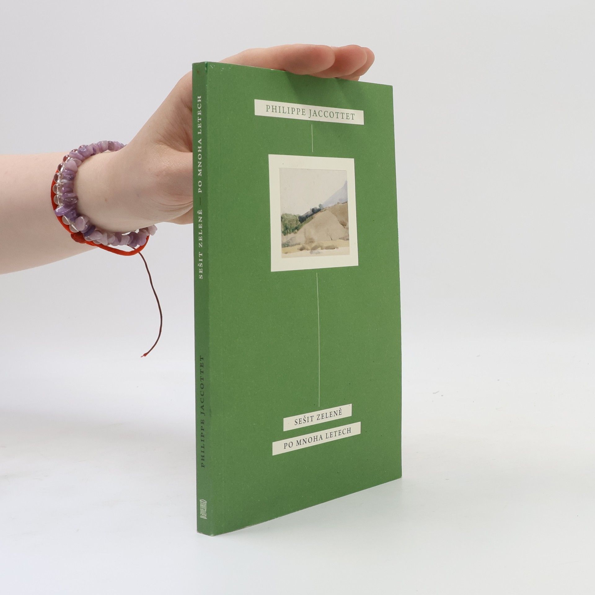 Philippe Jaccottet Sešit zeleně. Po mnoha letech