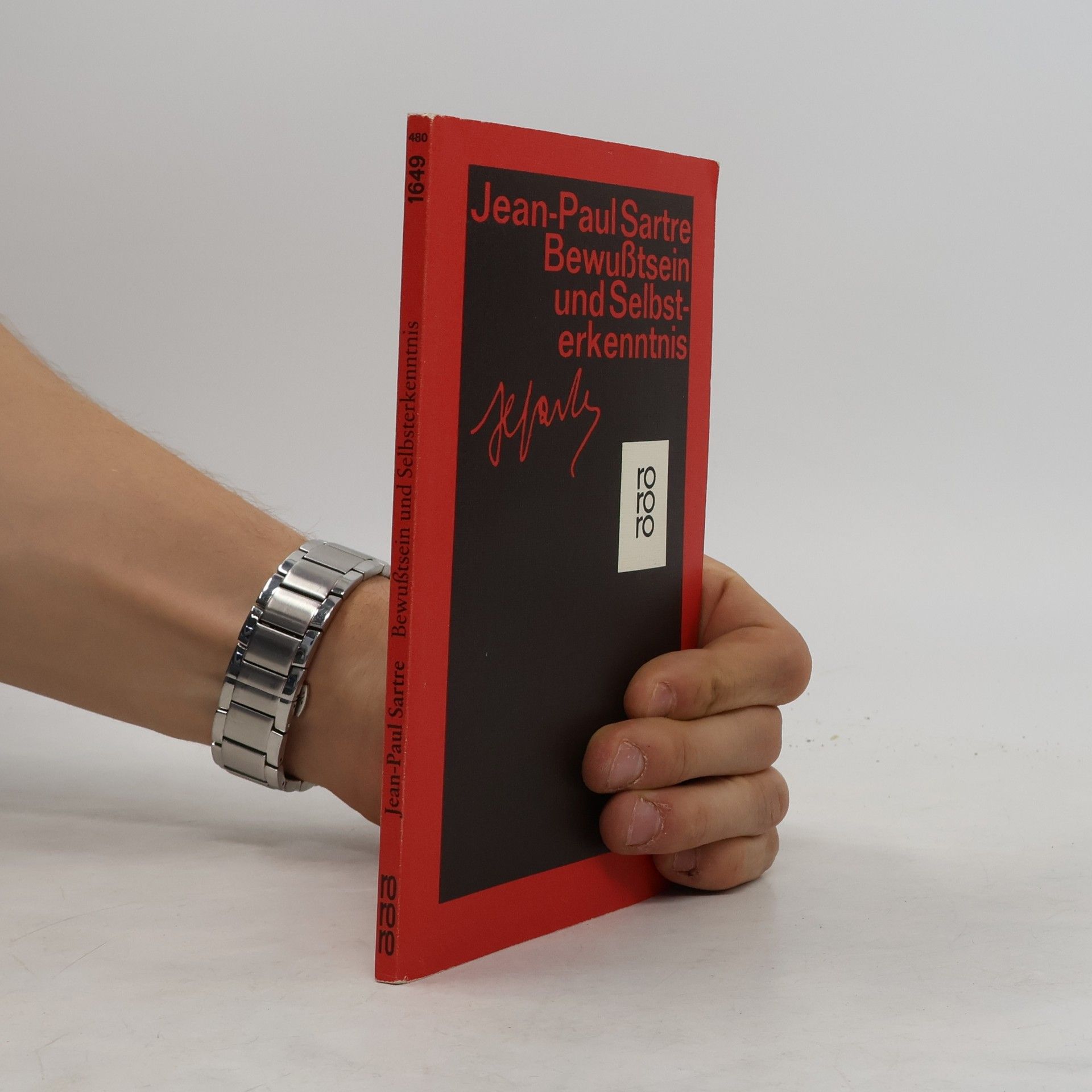 Jean Paul Sartre Bewußtsein und Selbsterkenntnis